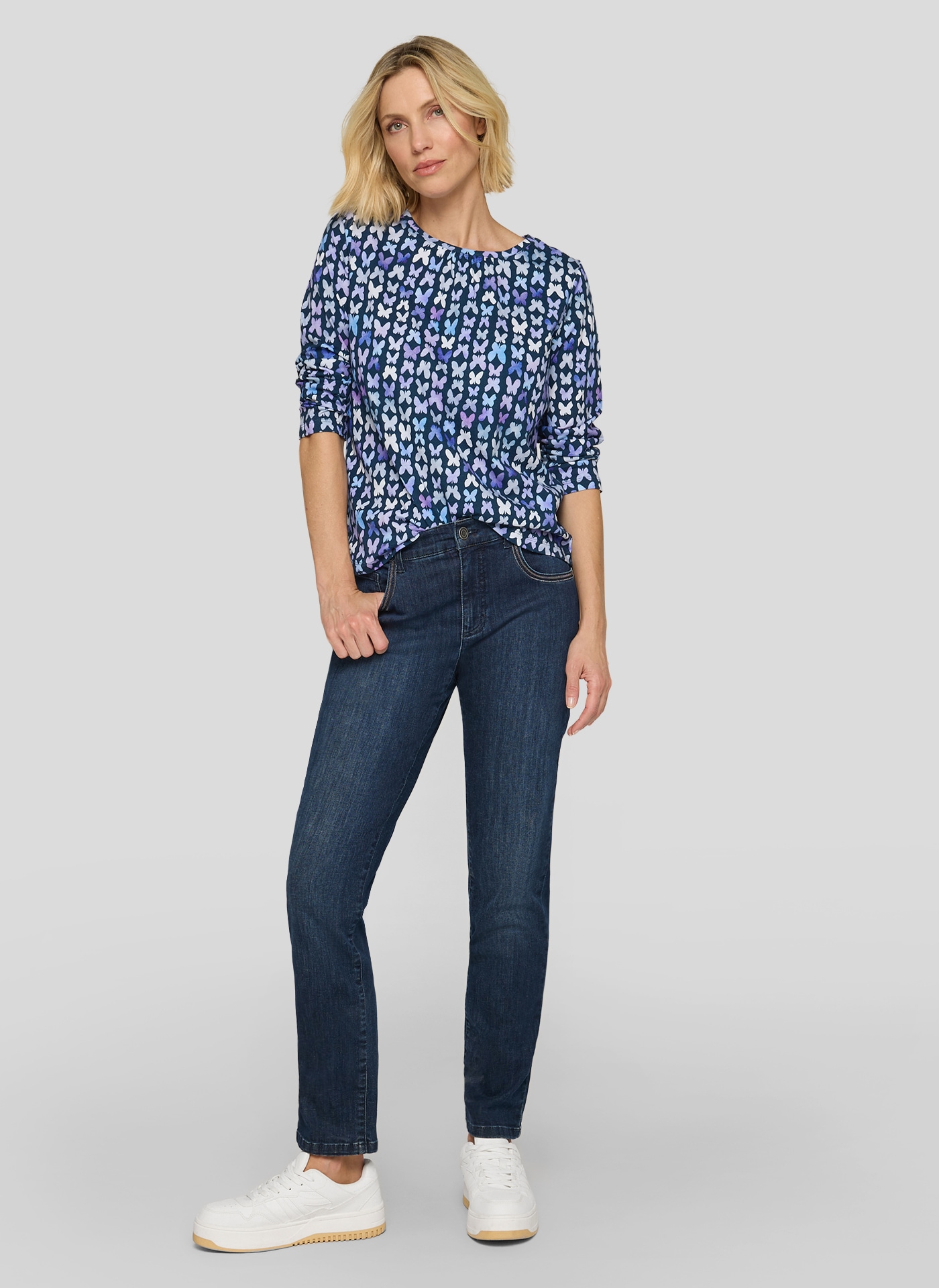 Rabe 3/4-Arm-Shirt mit All-Over Print
