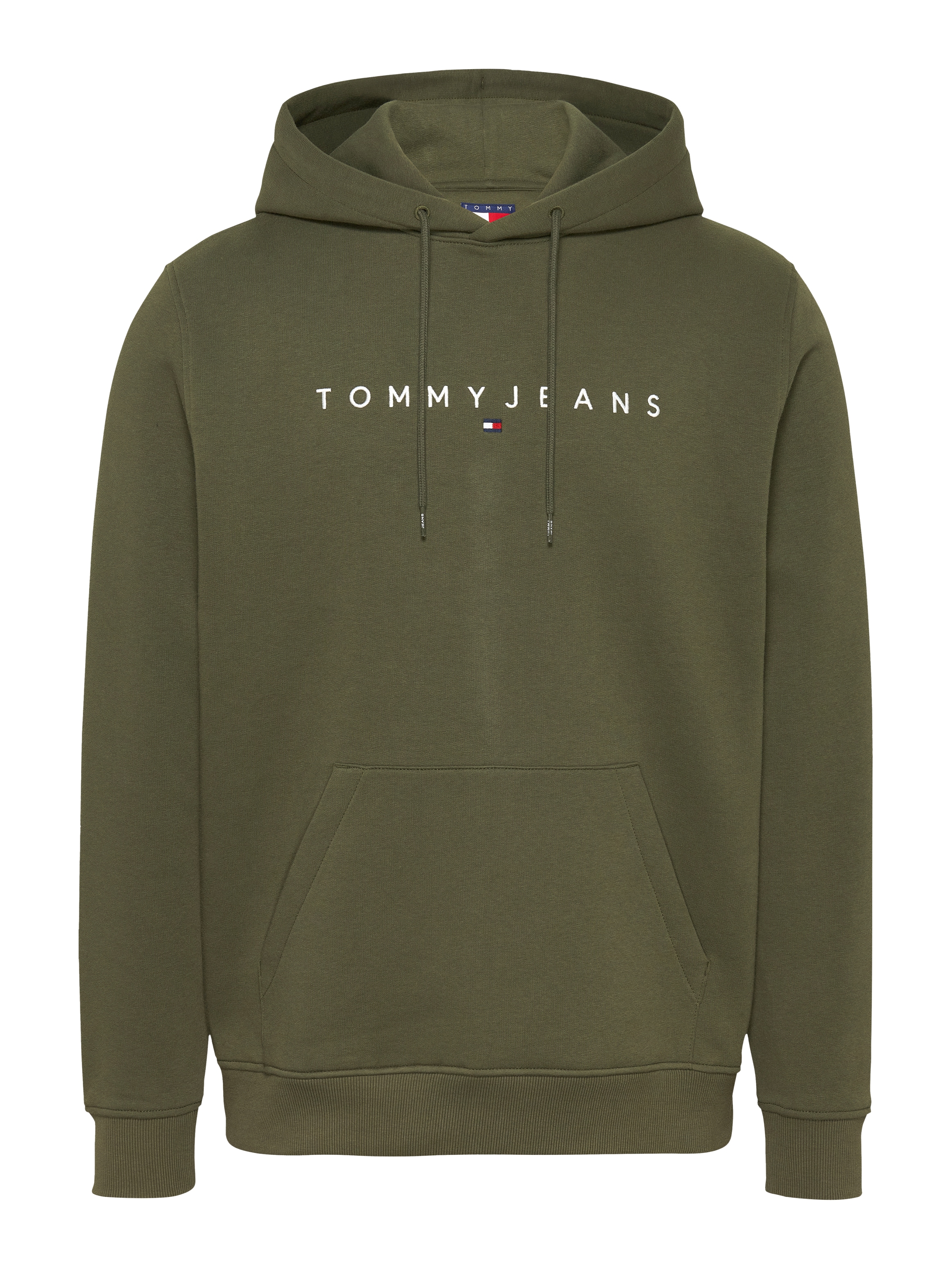 Tommy Jeans Plus Hoodie »TJM REG LINEAR LOGO HOODIE EXT«, in Grosse Grössen, Logodruck