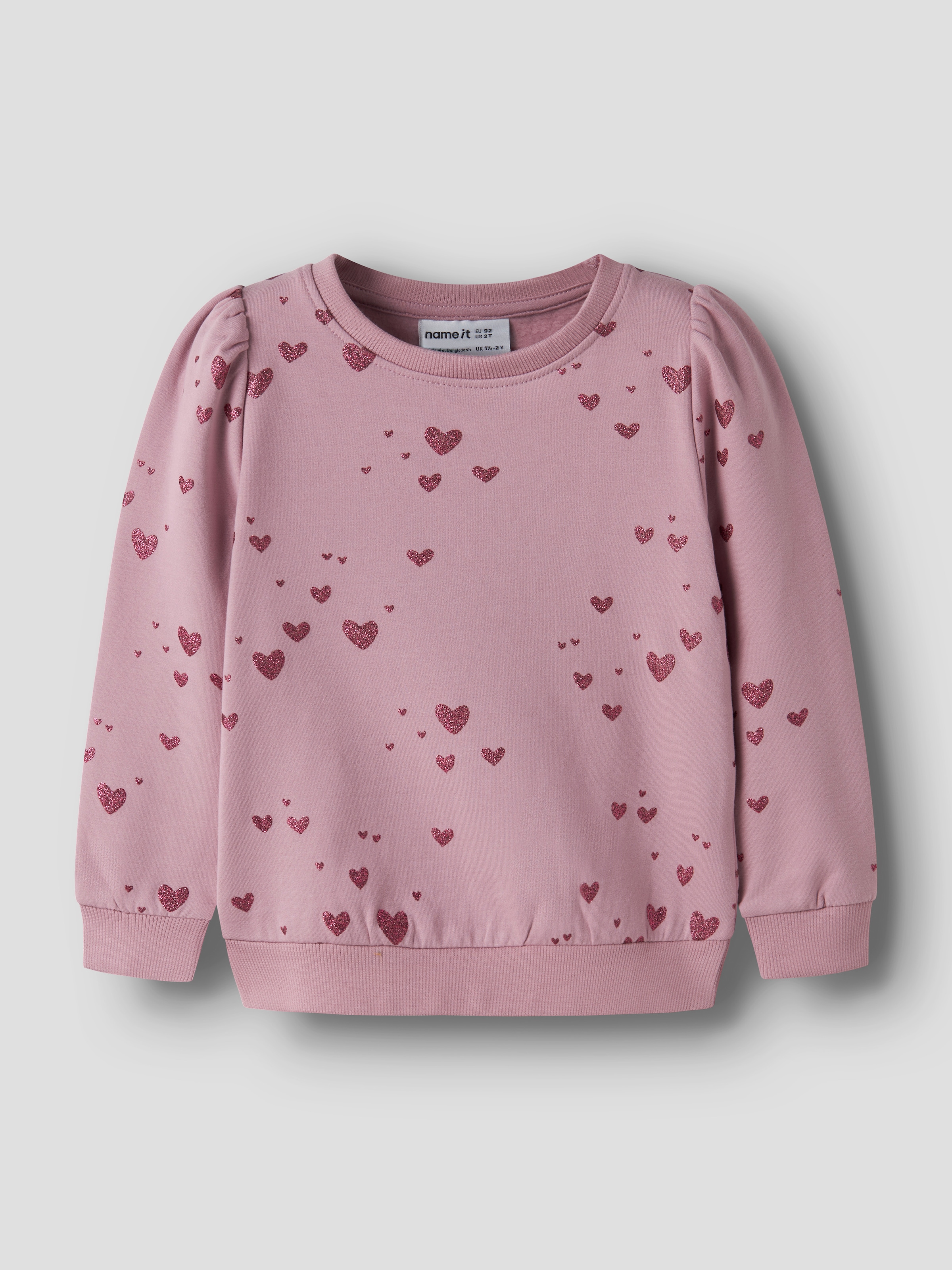 Name It Sweat-shirt »NMFOMA LS SWEAT BRU«, Baumwollmischung, regular fit
