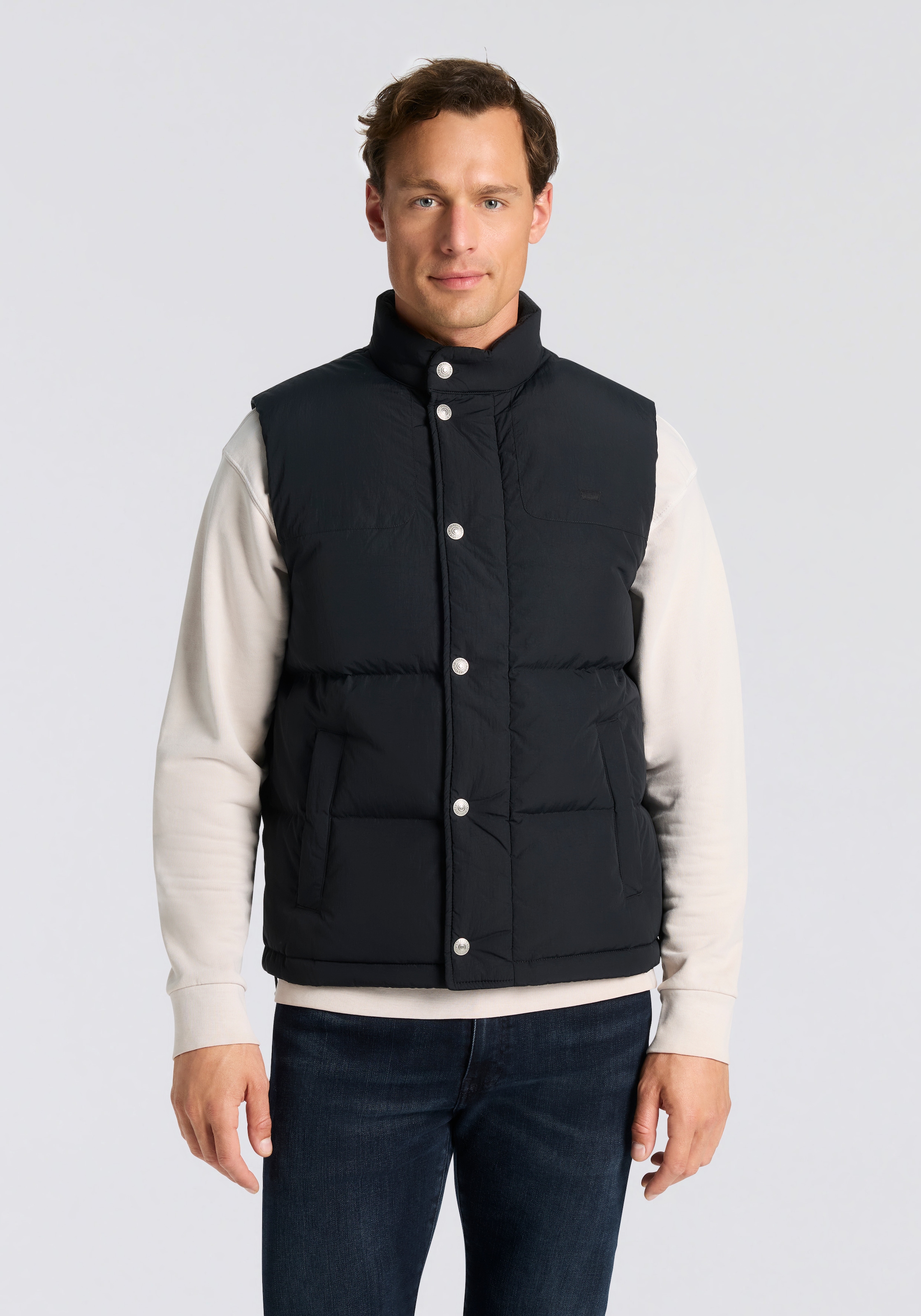 Image of Levis Steppweste "ROCKRIDGE" mit Logo Stickerei