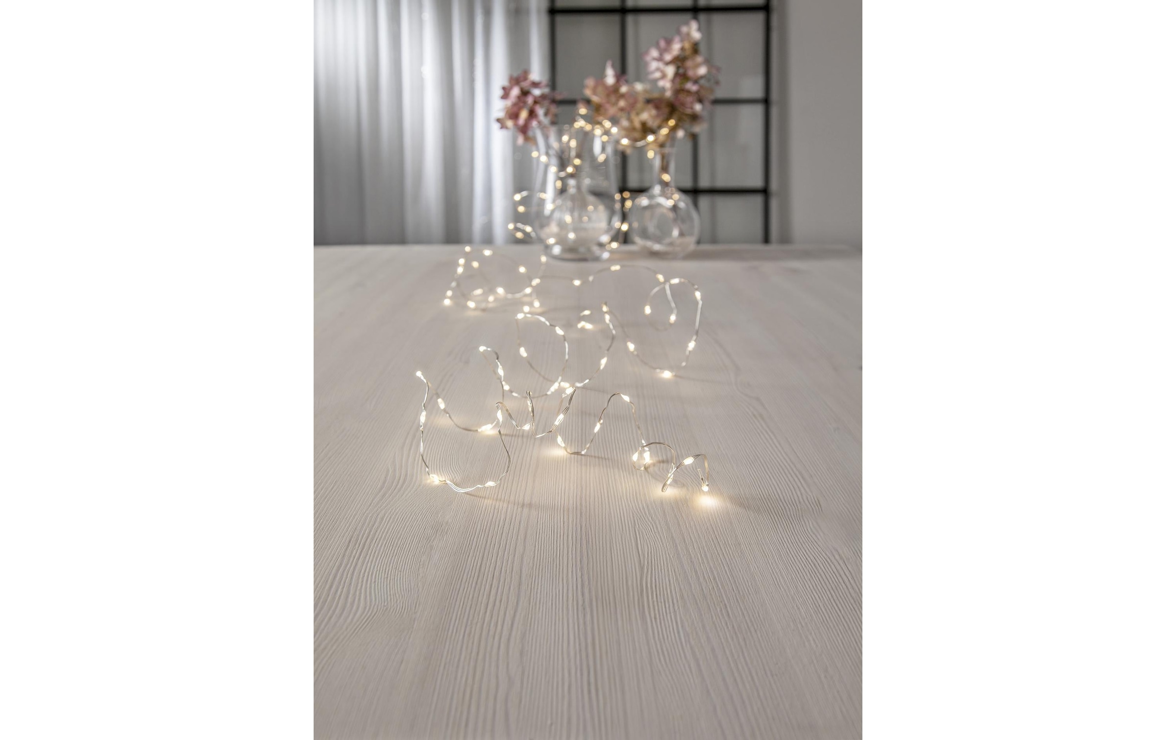   Guirlande lumineuse LED »Lichterkette Dew Drop IP20, Warmweiss, 100 LED«