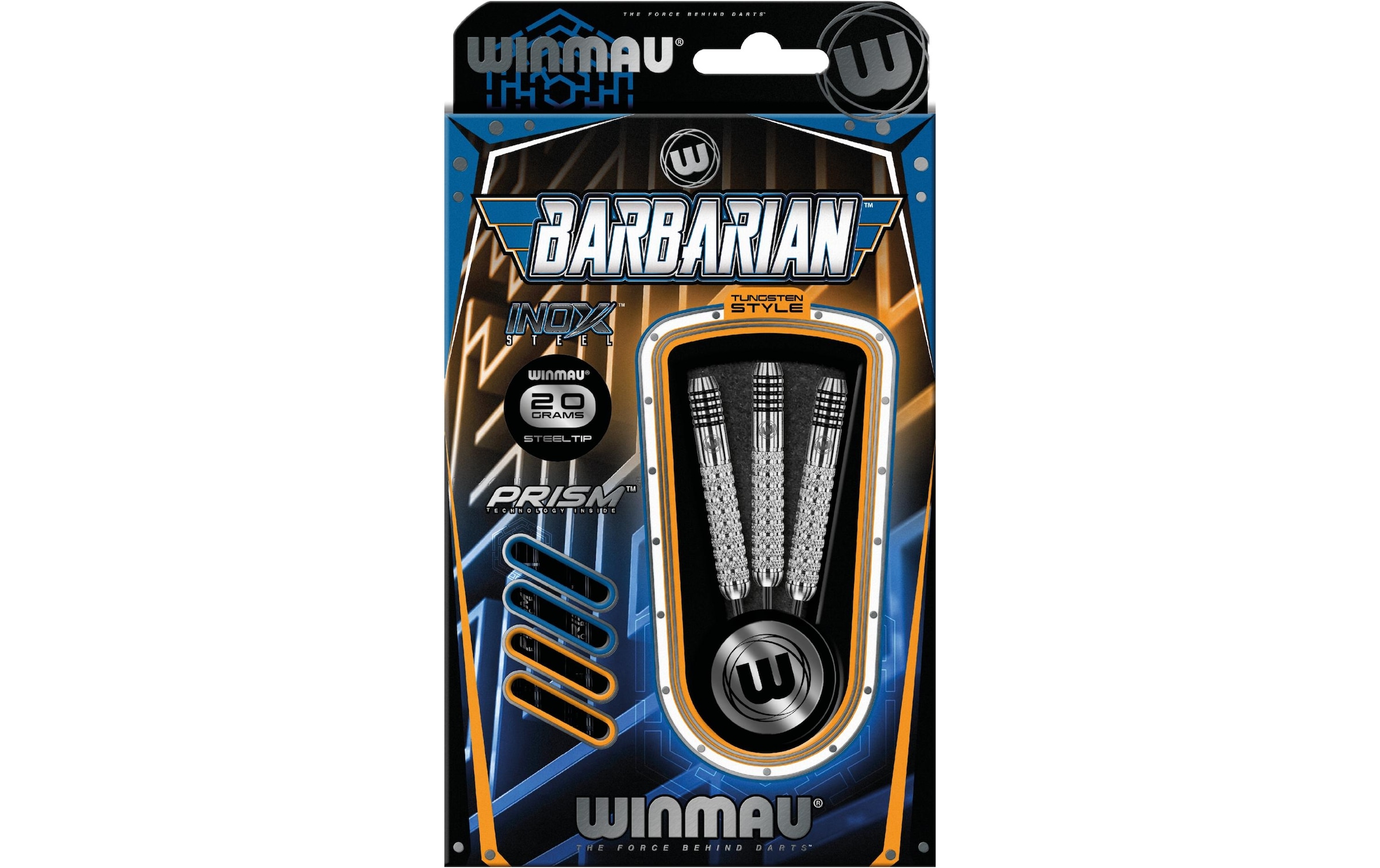 Winmau Dartpfeil »Steeldart Barbarian 3 Stück«, (3 St.)