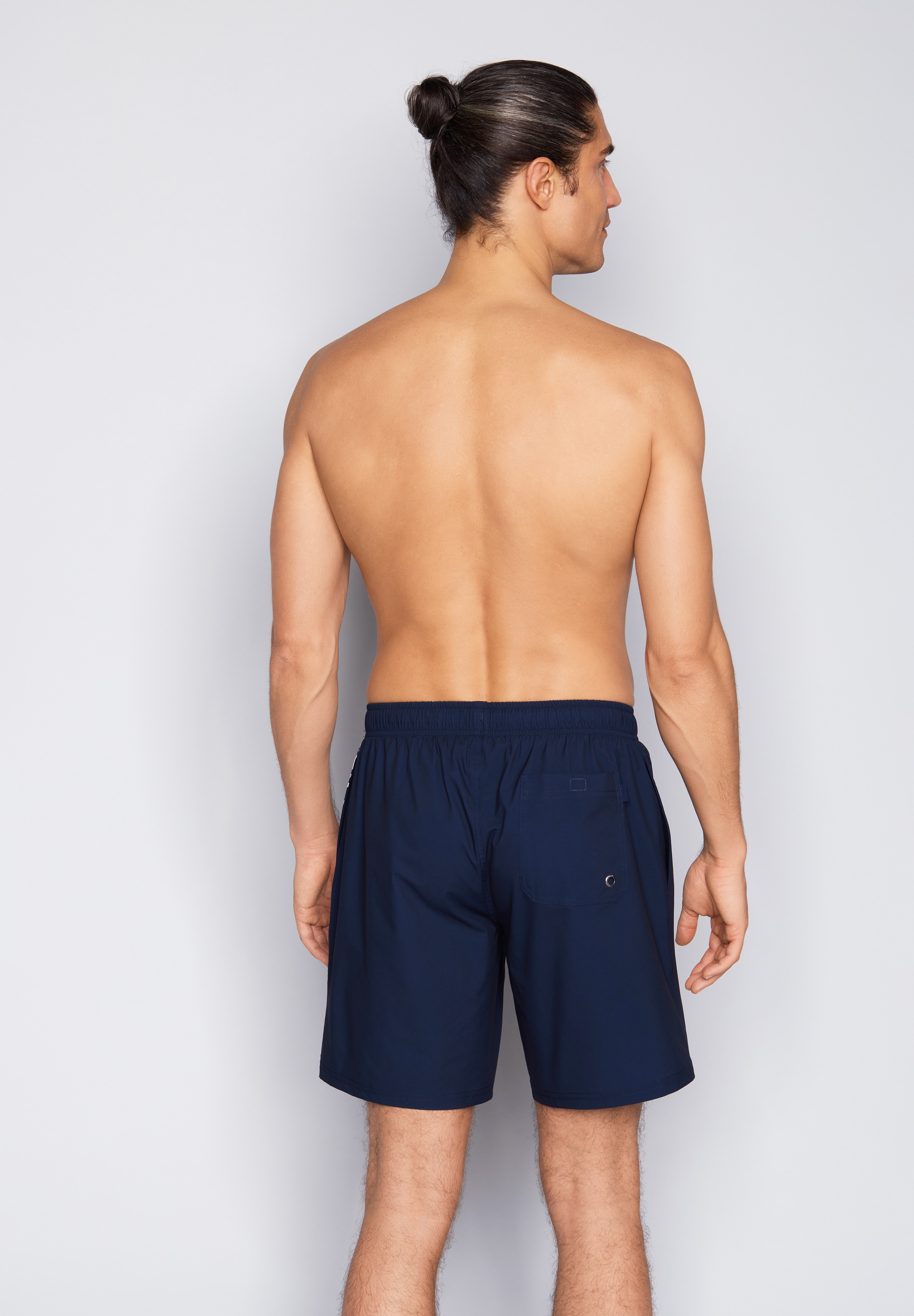 JOOP! Badeshorts »Deco Logo Placement« mit seitlichen Taschen und grossem Wording