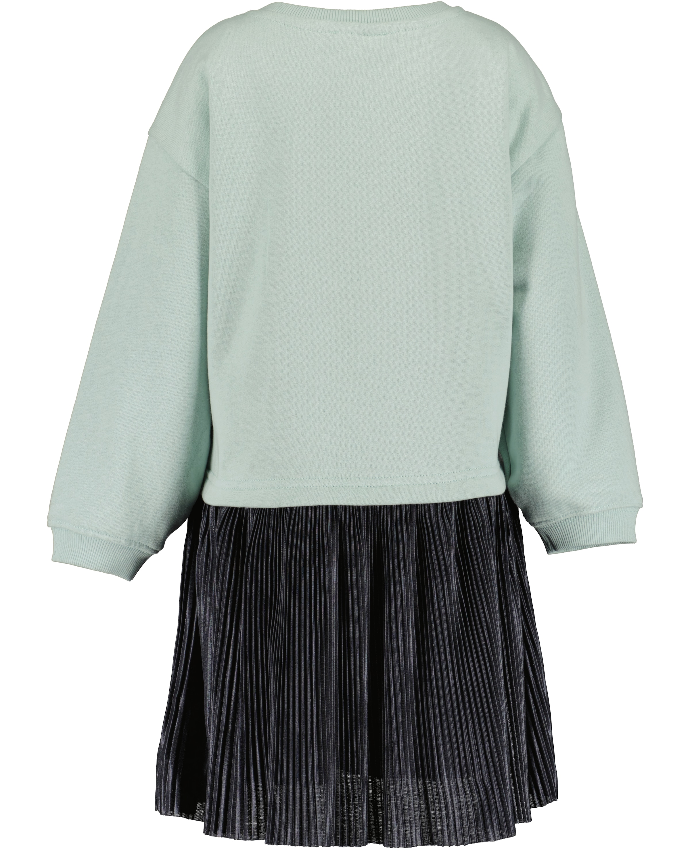 Blue Seven Robe en sweat avec jupe attachée effet plissé