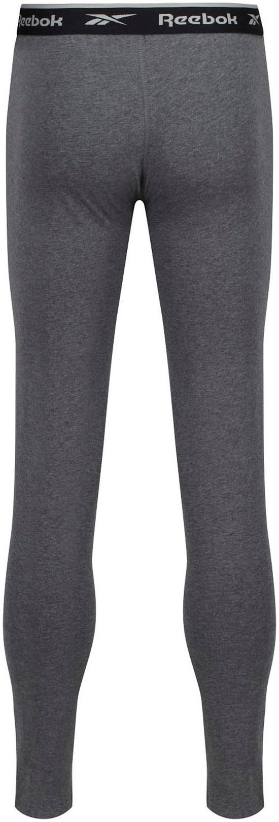 Reebok Caleçon long »JOHNY« basic, lang, atmungsaktiv, mit Logo, breiter Bund, Baumwollmix