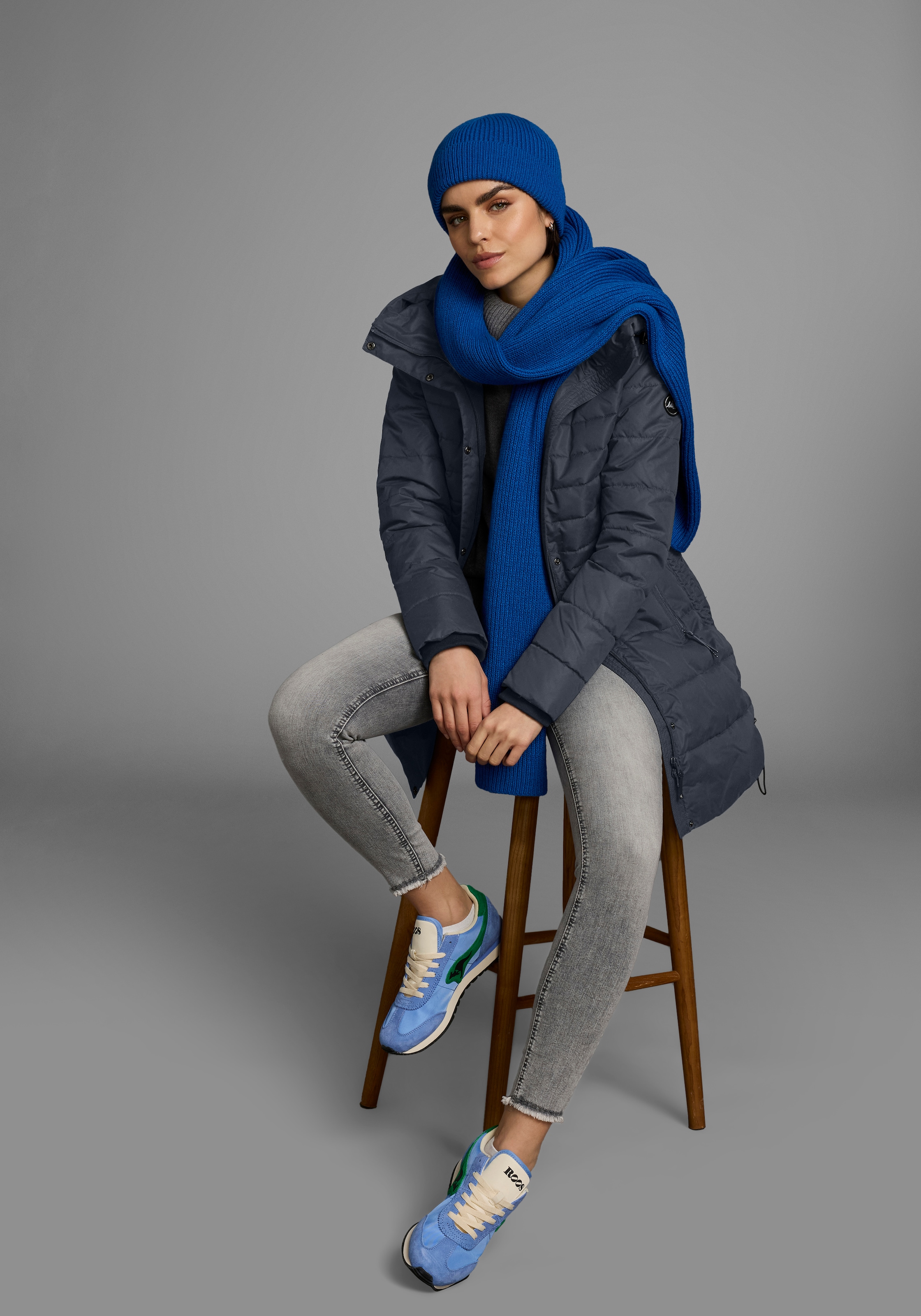 Polarino Wintermantel Warm wattiert. Obermaterial wasserabweisend und winddicht.