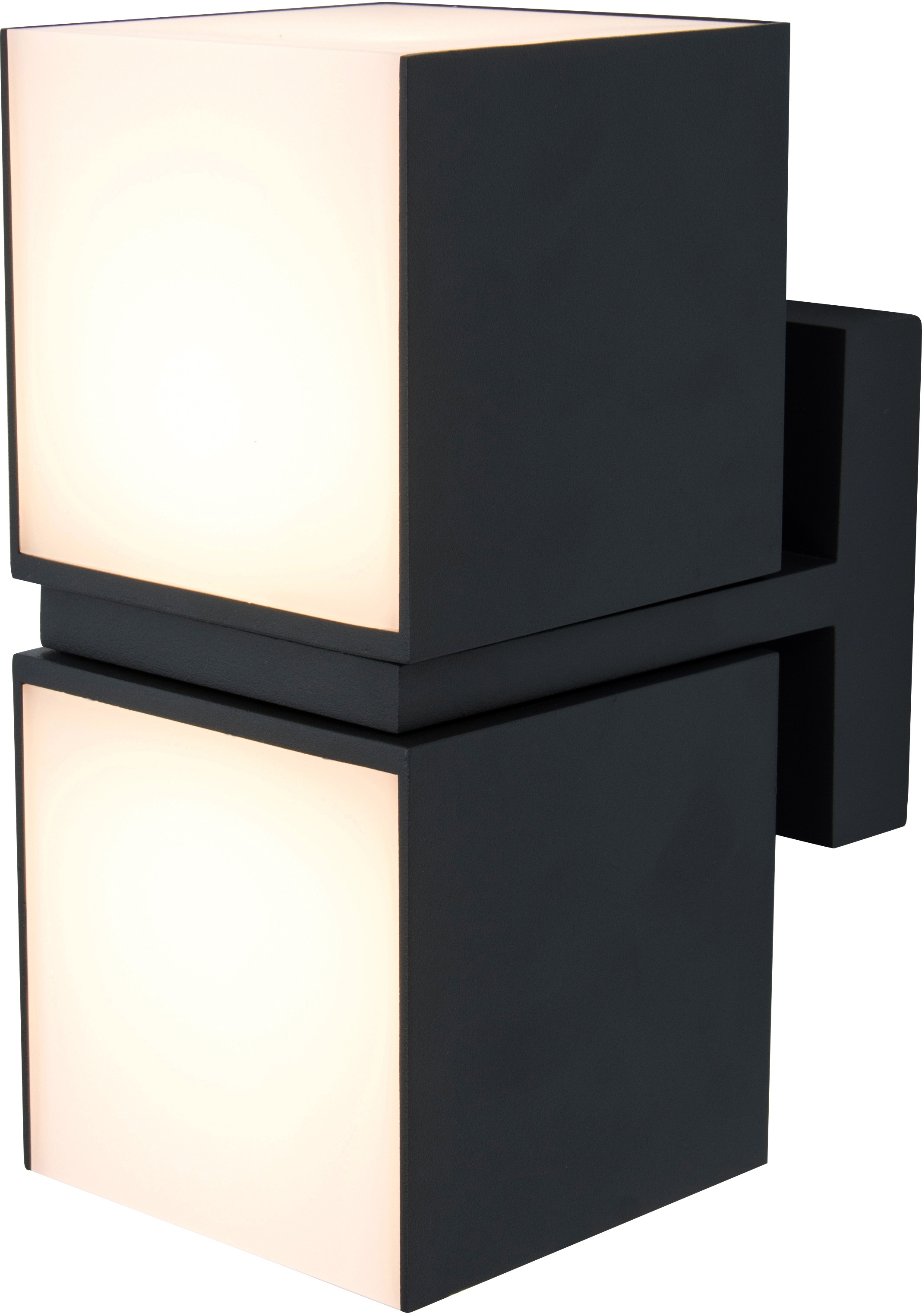 Image of LUTEC LED Aussen-Wandleuchte »CUBA 5193801012«, LED-Modul, 1 St., Warmweiss bei Ackermann Versand Schweiz