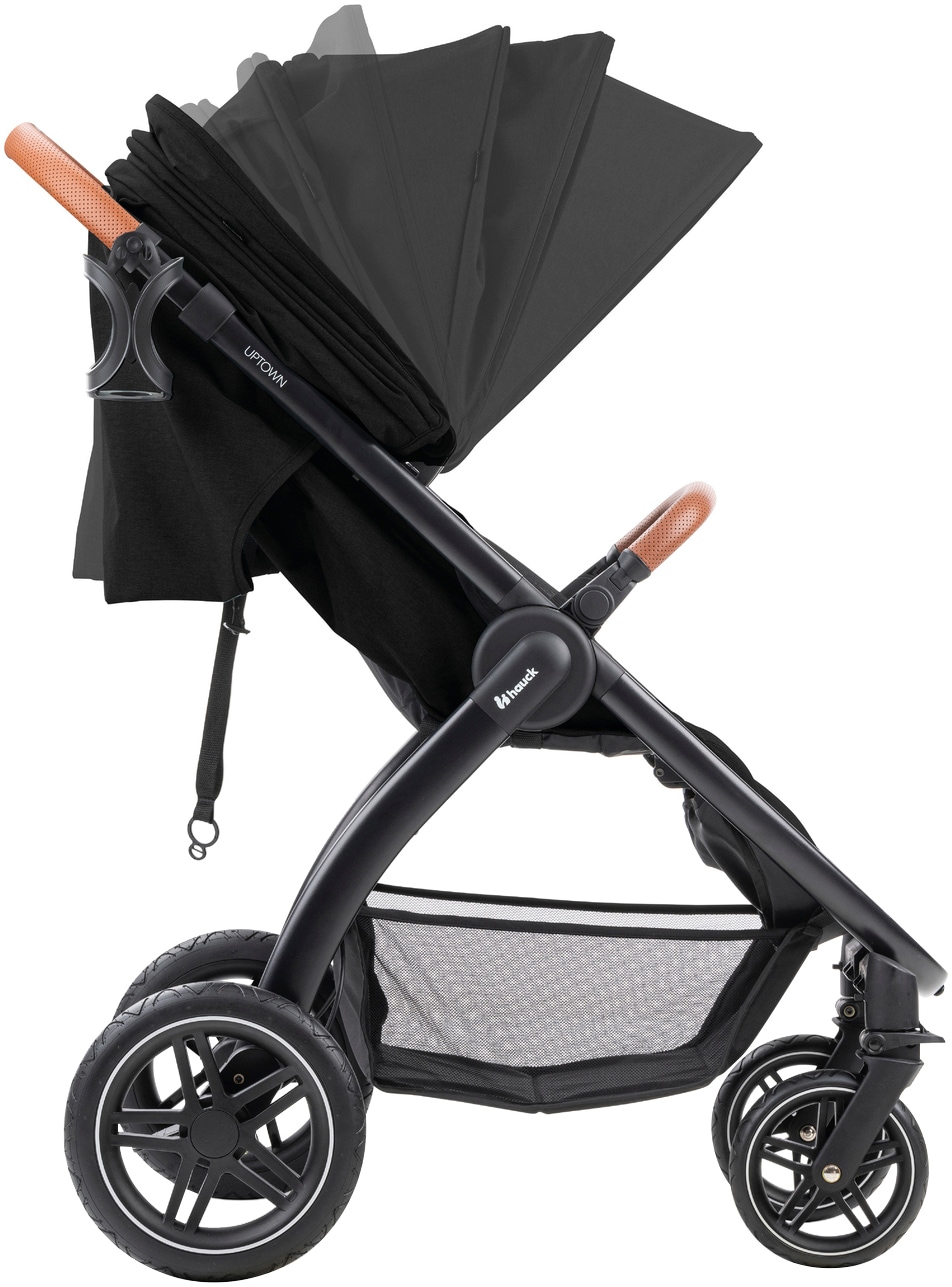 Hauck Poussette pour enfants »Uptown, Black Melange« 22 kilos bis 22 kg belastbar
