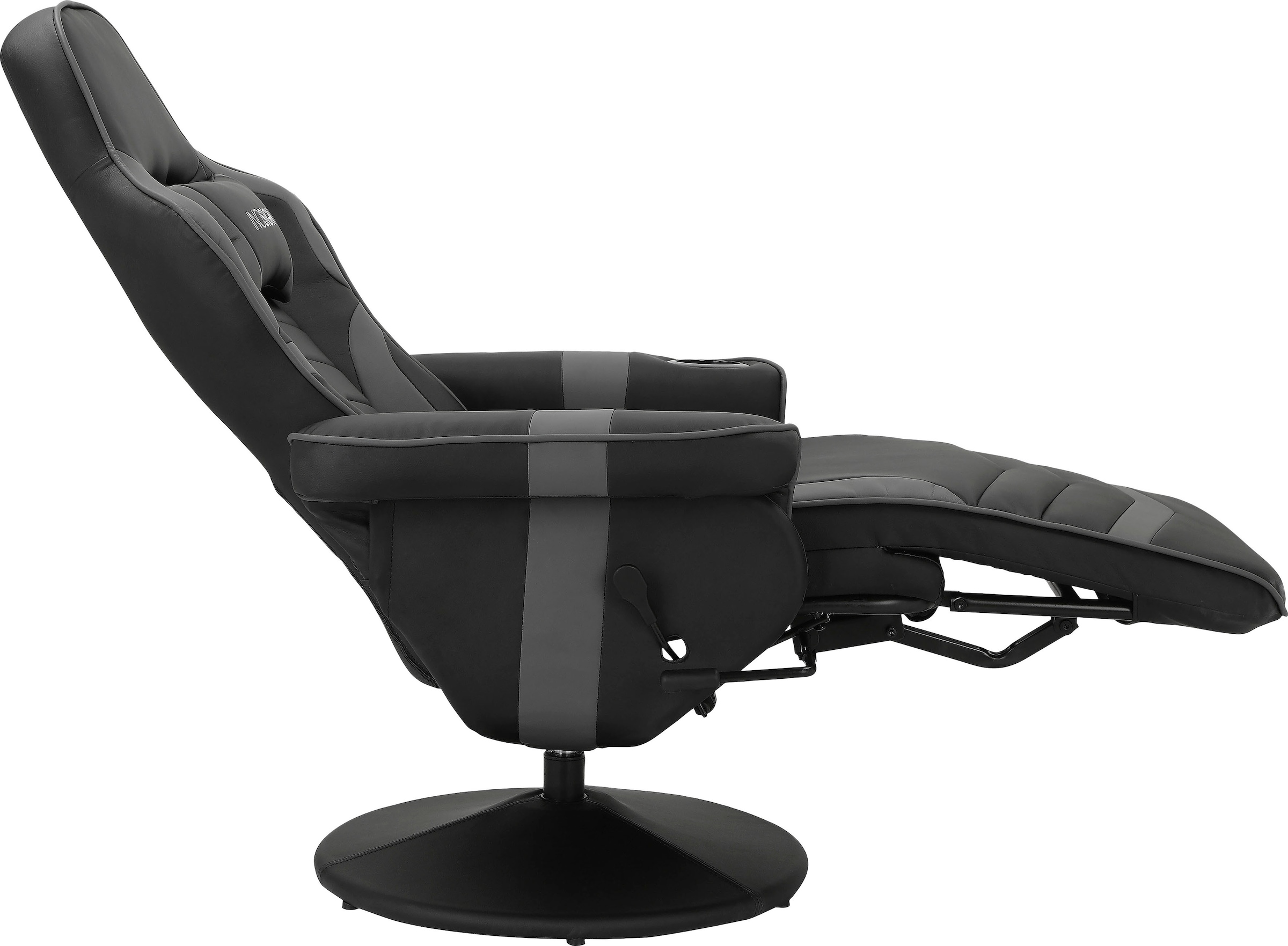 INOSIGN Relaxsessel »Liljana«, Drehfunktion,1 Kissen zur Kopfstütze, Metallgestell, Sitzhöhe 47 cm