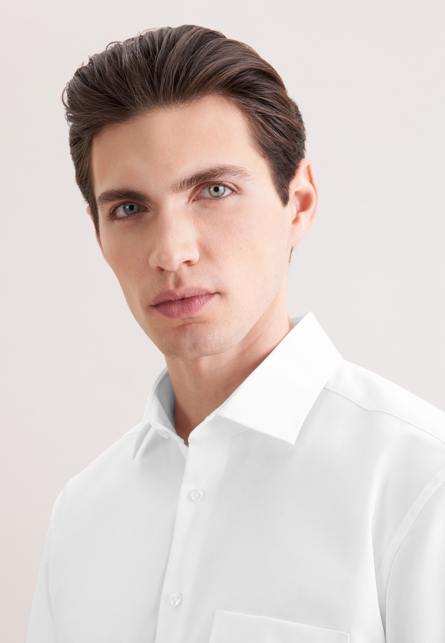 seidensticker Chemise d'affaires »Schwarze Rose« col Kent 1/2 confort uni