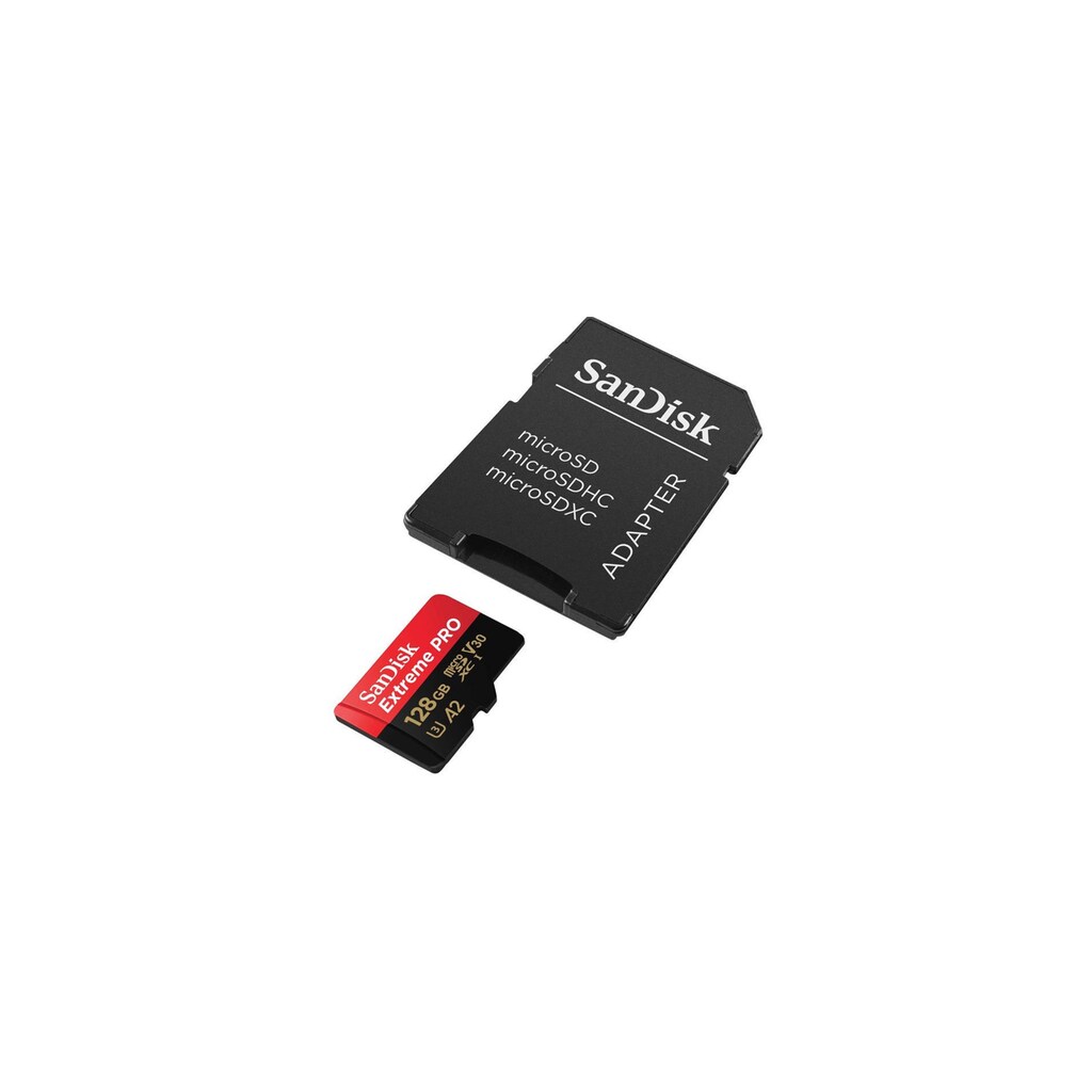Sandisk Speicherkarte »Extreme Pro UHS-I A2 128 GB«, (UHS Class 1)