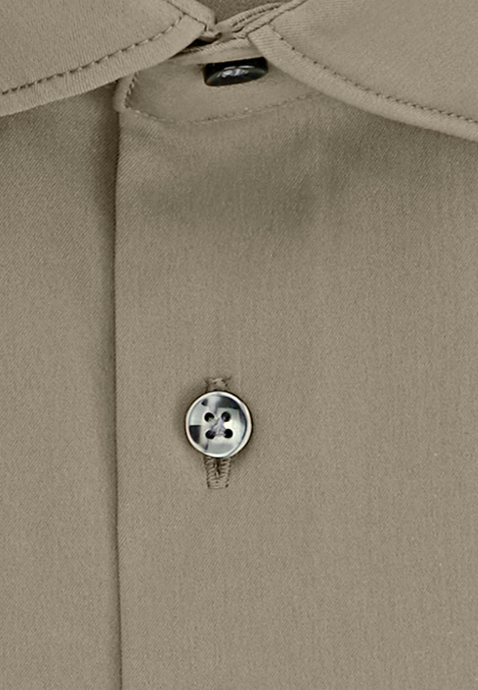 seidensticker Chemise d'affaires »Schwarze Rose« Slim 1/1 Kentkragen Uni