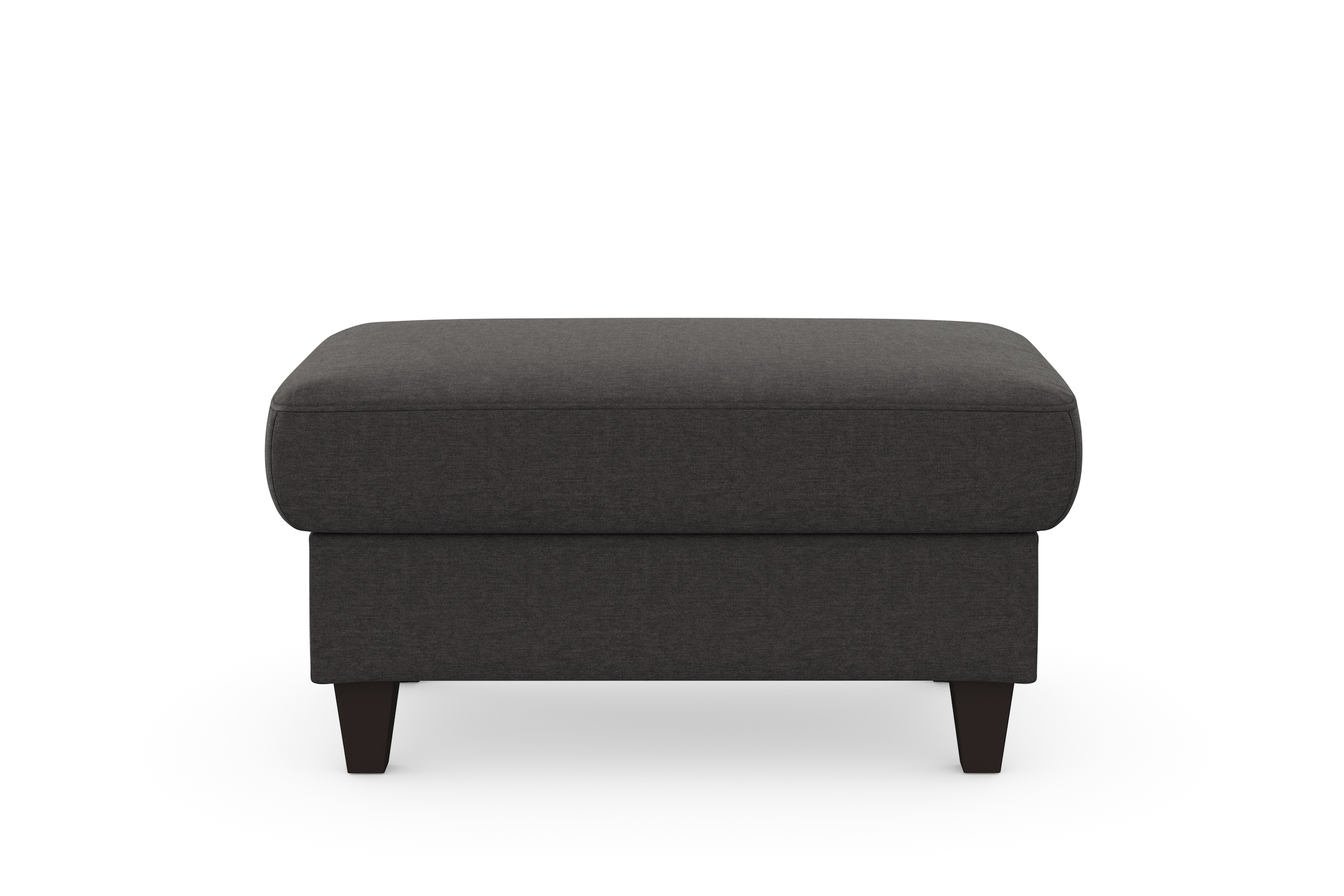 sit&more Stauraumhocker »Farö« mit Stauraum und Federkern und wengefarbenen Füssen