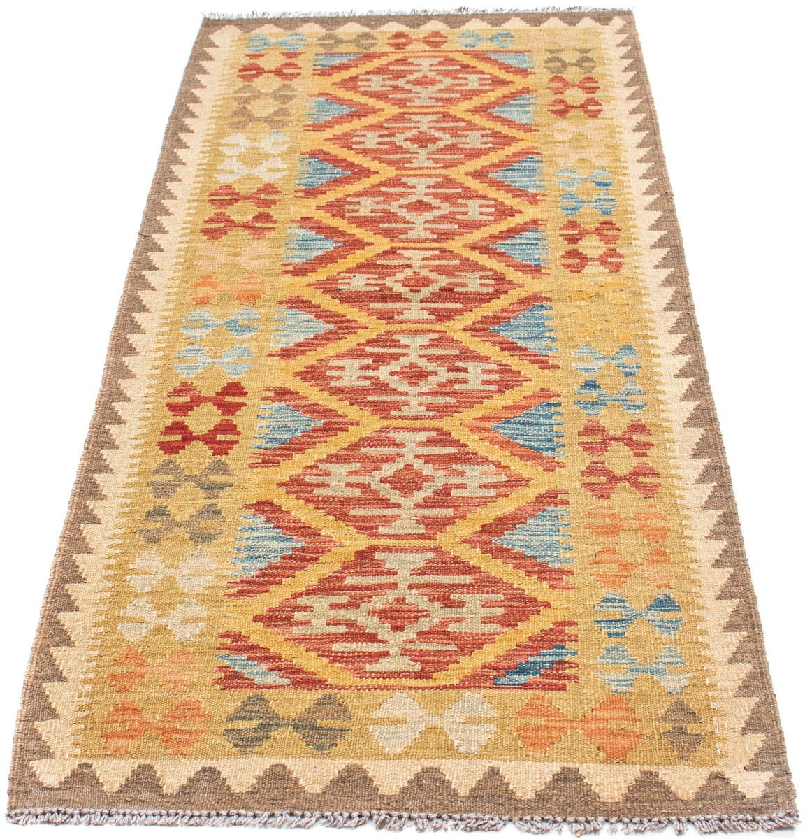 Image of morgenland Läufer »Kelim Medaillon Multicolore 189 x 70 cm«, rechteckig, 0,4 mm Höhe, OrientOptik bei Ackermann Versand Schweiz