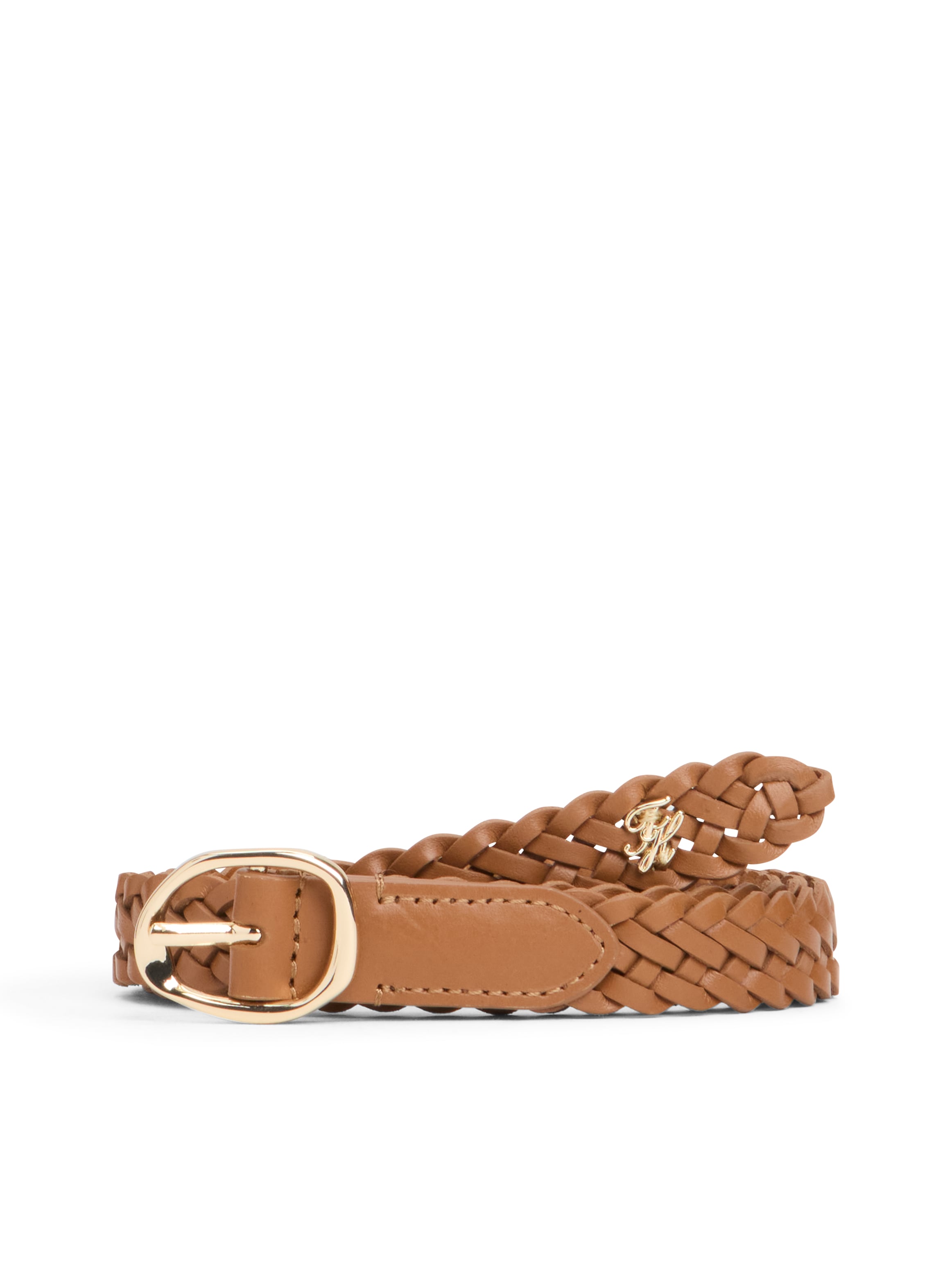Image of Tommy Hilfiger Flechtgürtel "TH SCULPT 2.0 WOVEN" aus echtem Leder