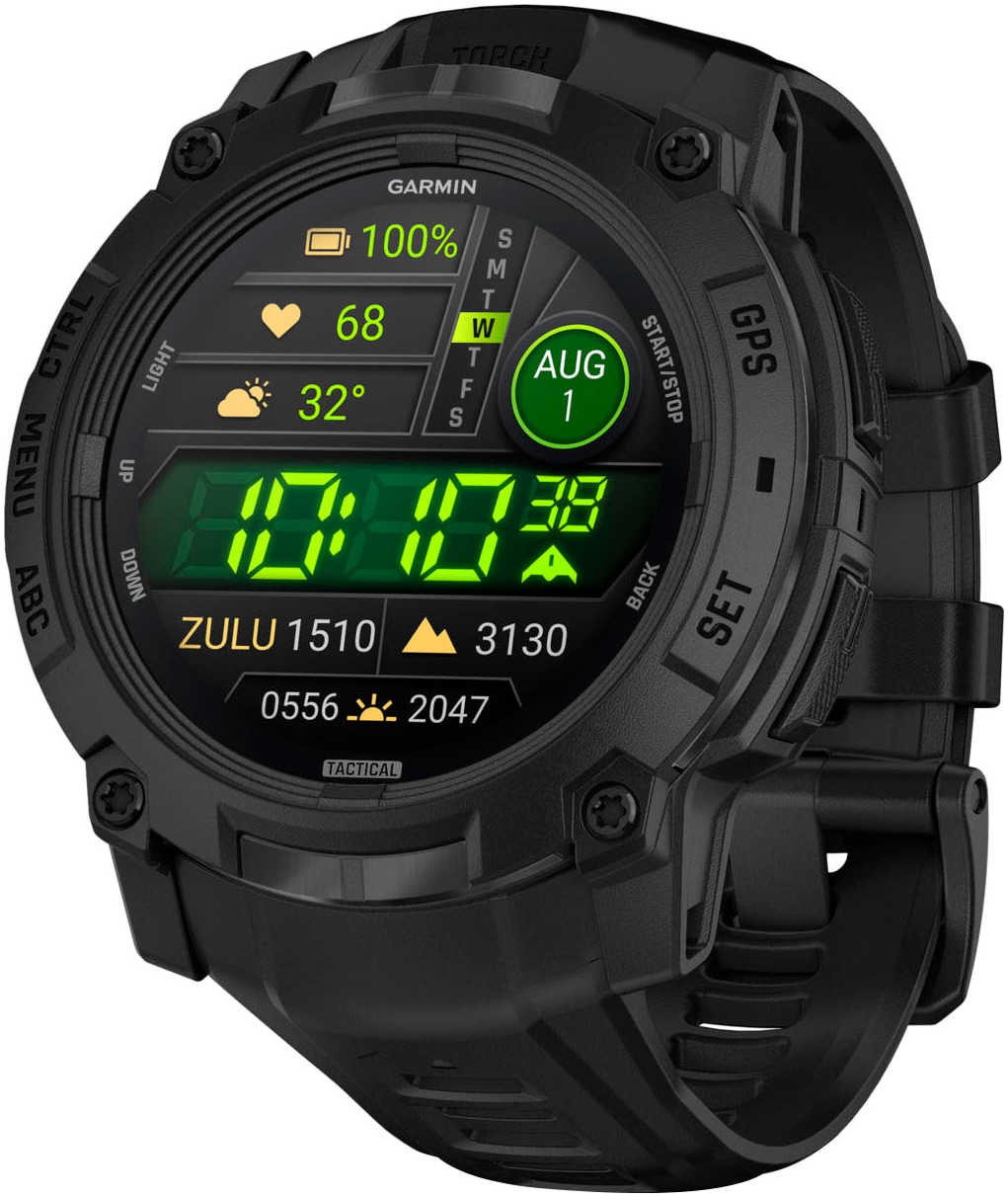 Image of Garmin Smartwatch "Instinct 3 AMOLED 50 mm Tactical Edition"(/ 1,3 ″) Garmin