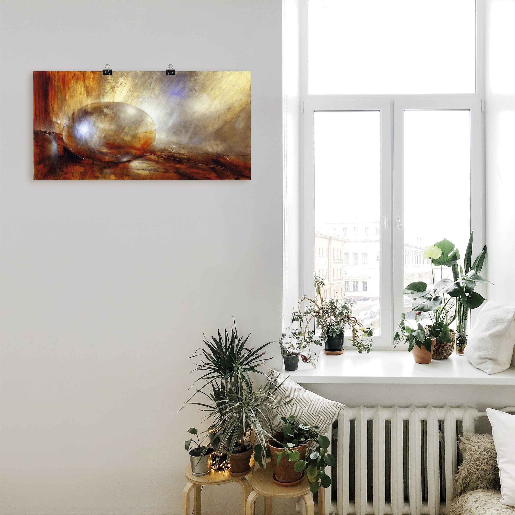 Artland Wandbild »Brainstorming« Muster 1 Stk. tlg. als Leinwandbild, Poster in verschied. Grössen