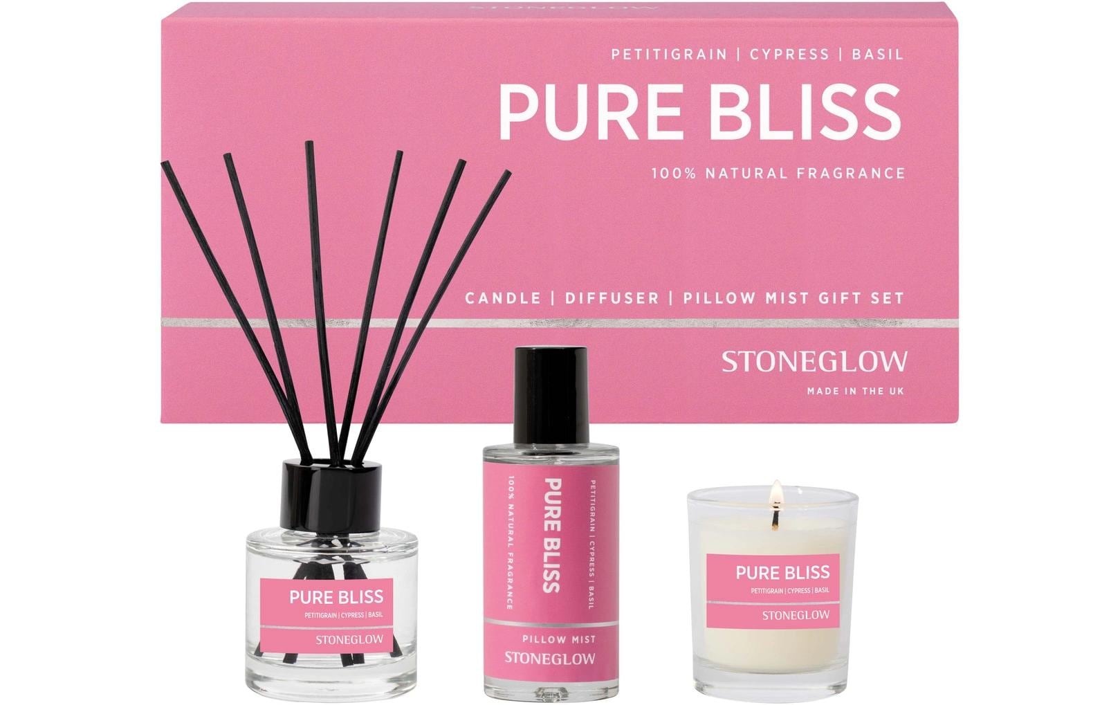 Image of Stoneglow Raumduft "Pure Bliss 3-teilig, 50 ml"
