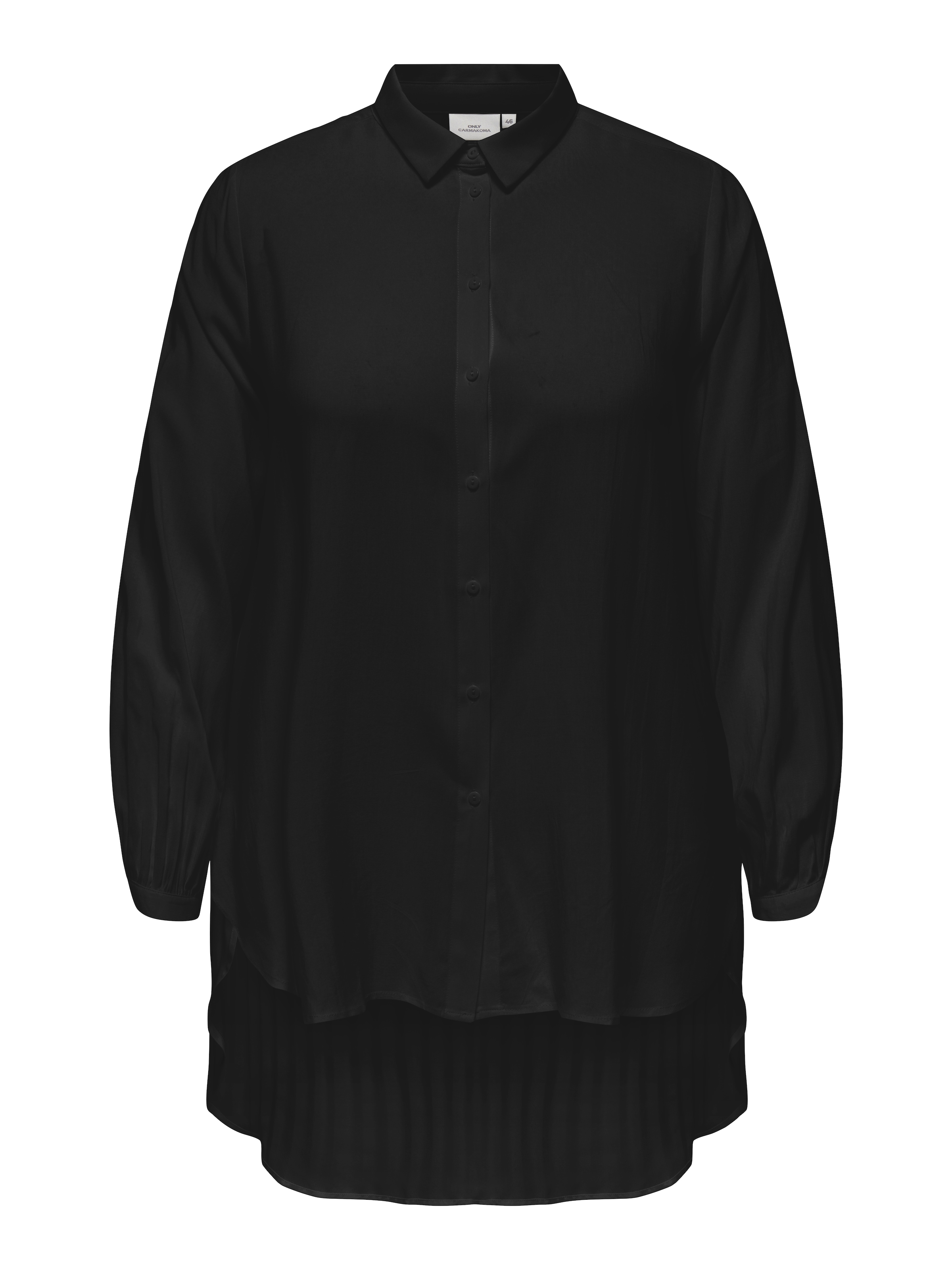 ONLY CARMAKOMA Longbluse »CARFREYJA L/S LONG SHIRT WVN« Viskosemischung