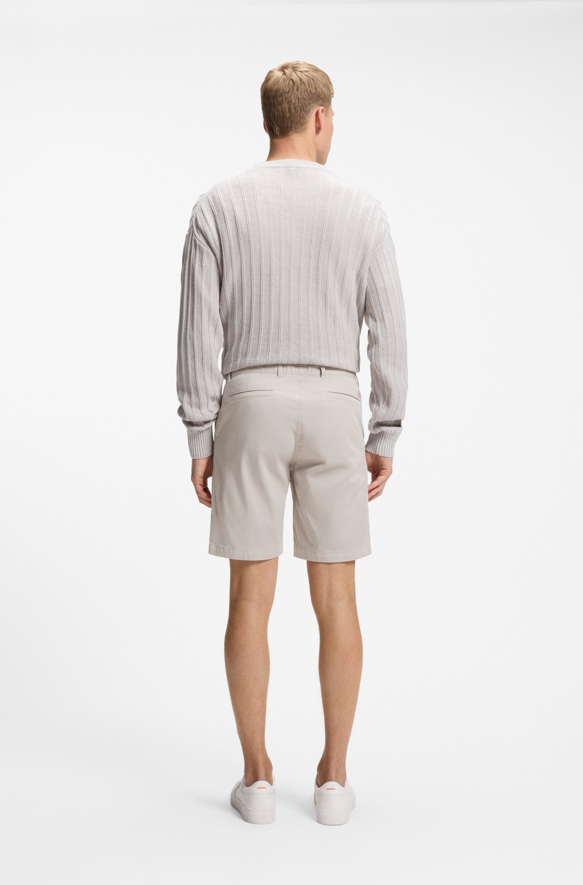 BOSS ORANGE Chinoshorts »slim Shorts«  in moderner Passform