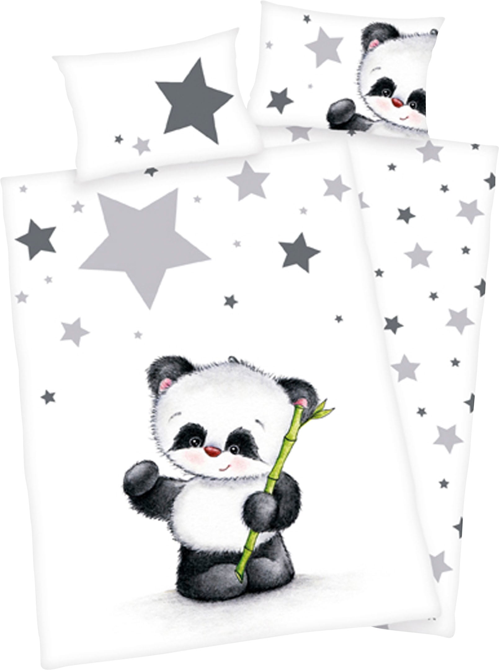 Babybettwäsche »Panda«, mit niedlichem Motiv