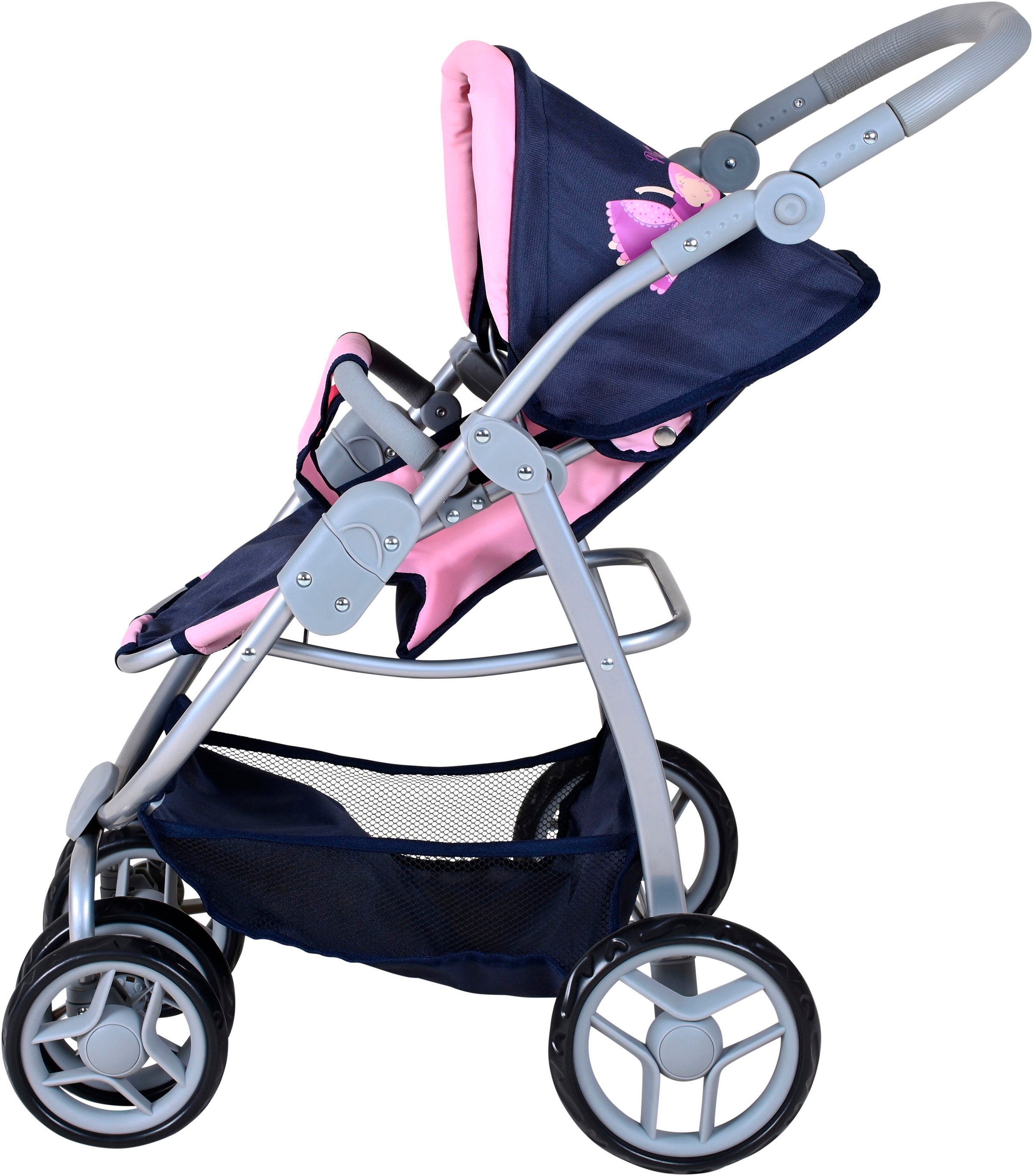 Knorrtoys® Kombi-Puppenwagen »Coco - princess blue«