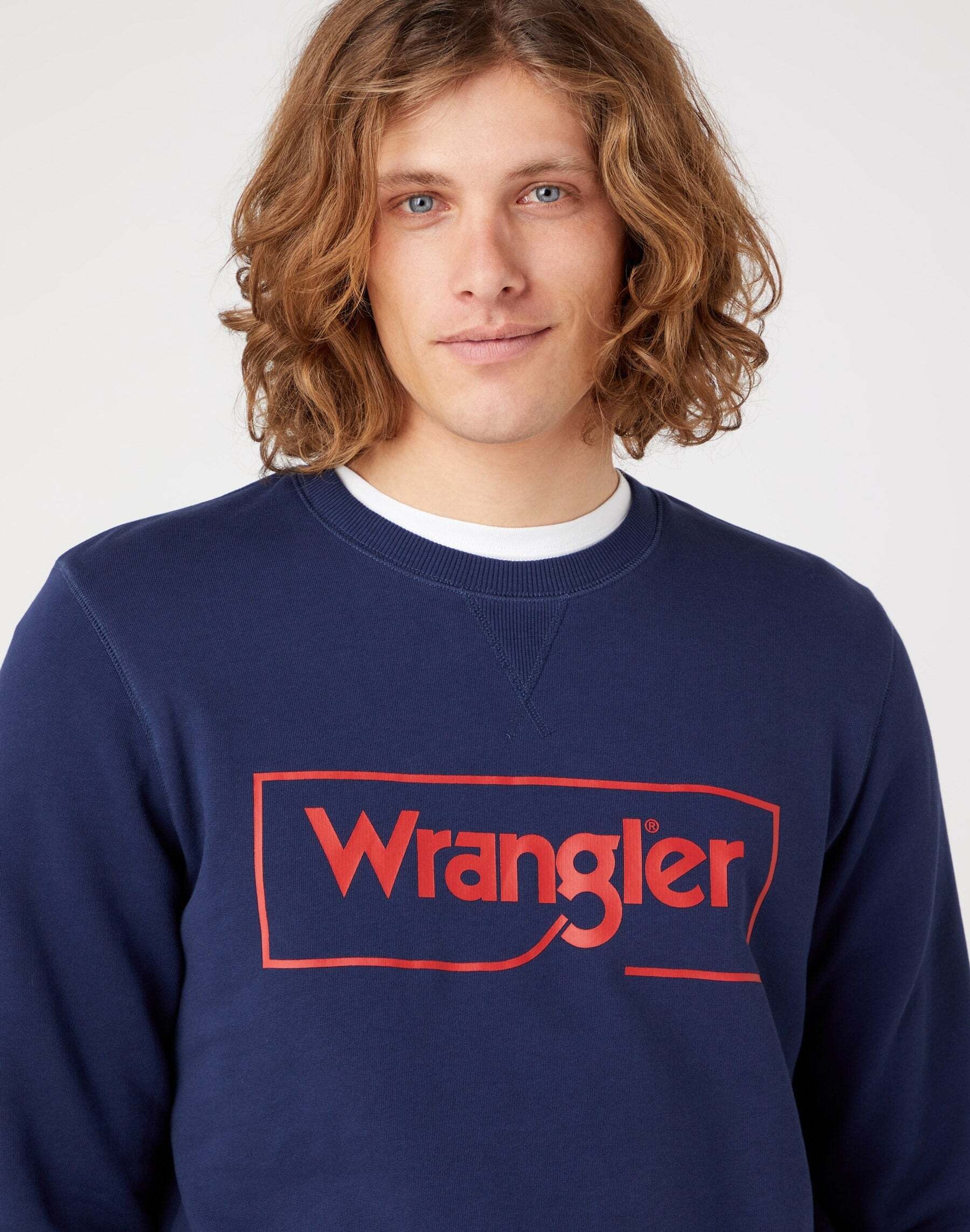 Wrangler Sweatshirt »Wrangler Sweatshirt Frame Logo Crew«
