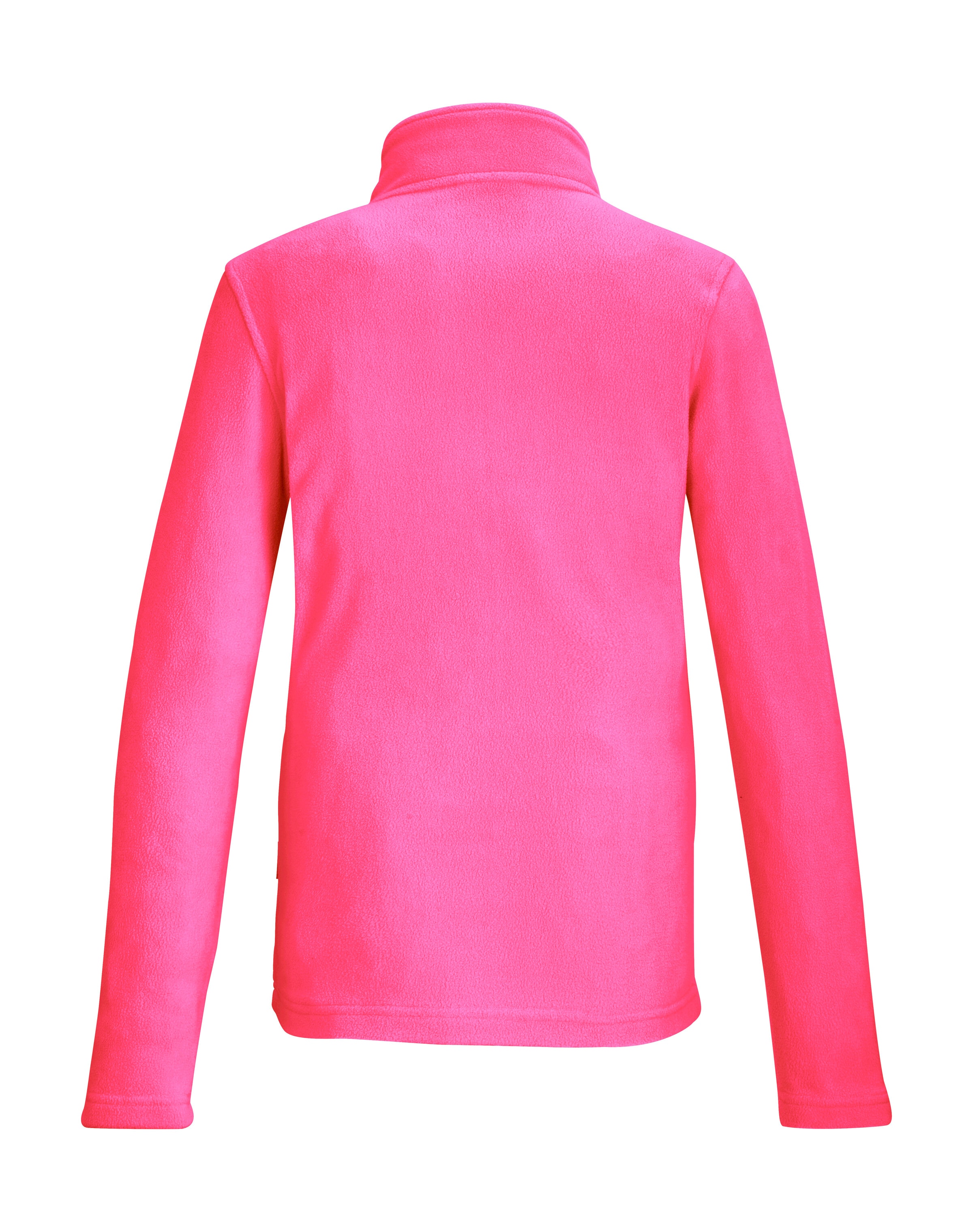 Killtec T-shirt en polaire »KSW 247 GRLS FLC SHRT« Fleeceshirt mit Stehkragen, Kinnschutz und hohem Tragekomfort