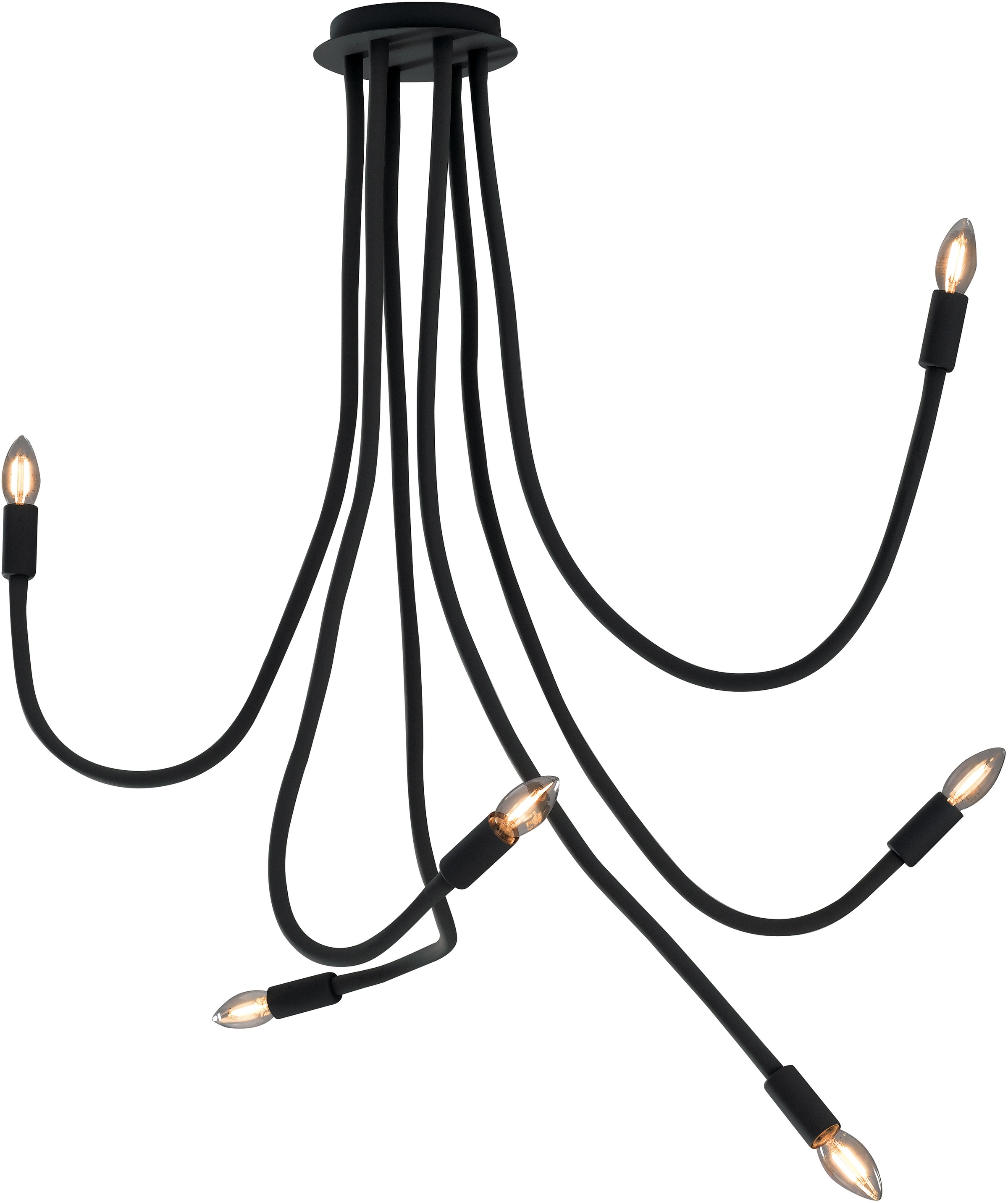 Image of LUCE Design Deckenleuchte »I-LOVER-6-NERO«, E14, 1 St. bei Ackermann Versand Schweiz