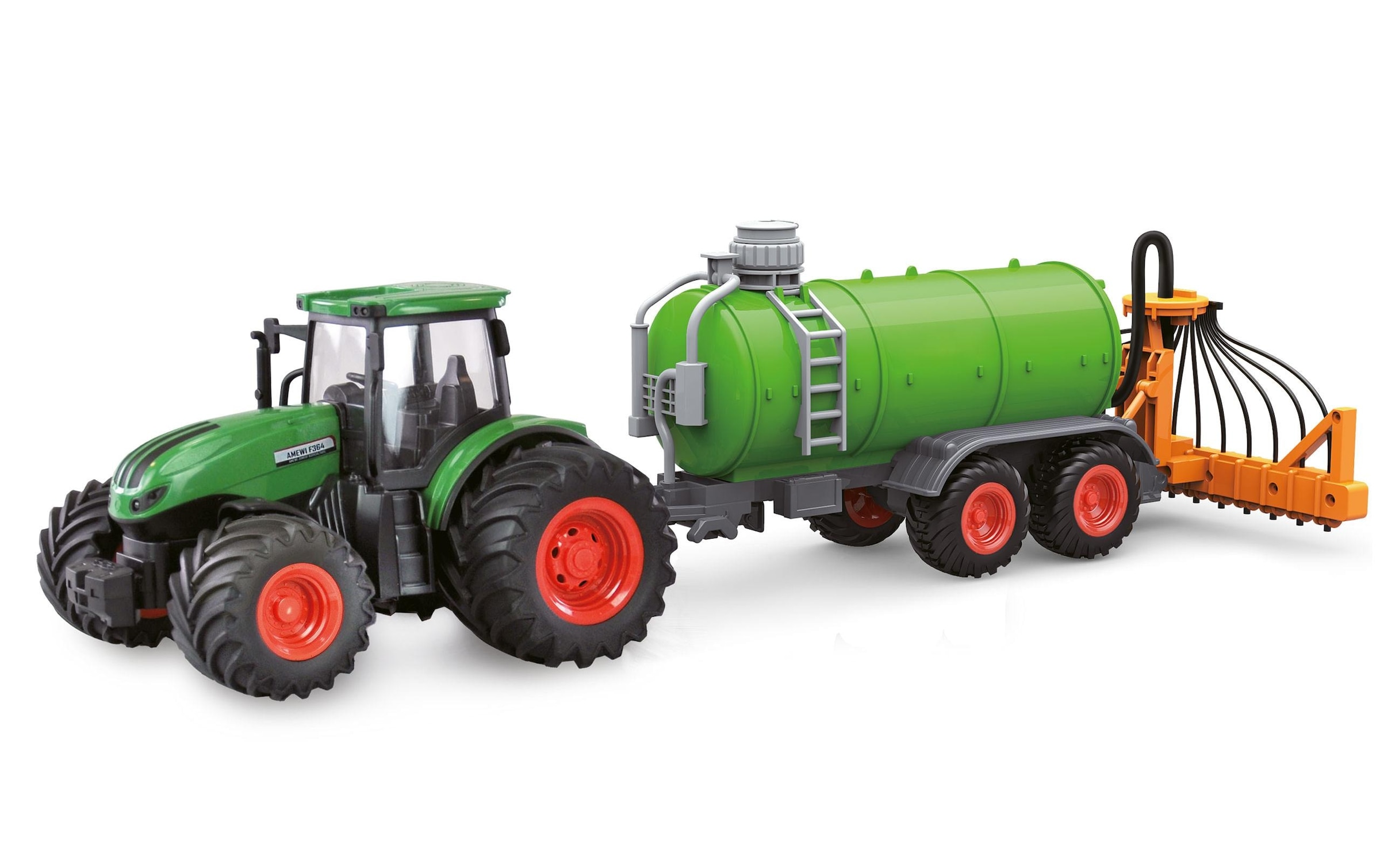 RC-Traktor »Traktor mit Güllefass, Grün RTR«