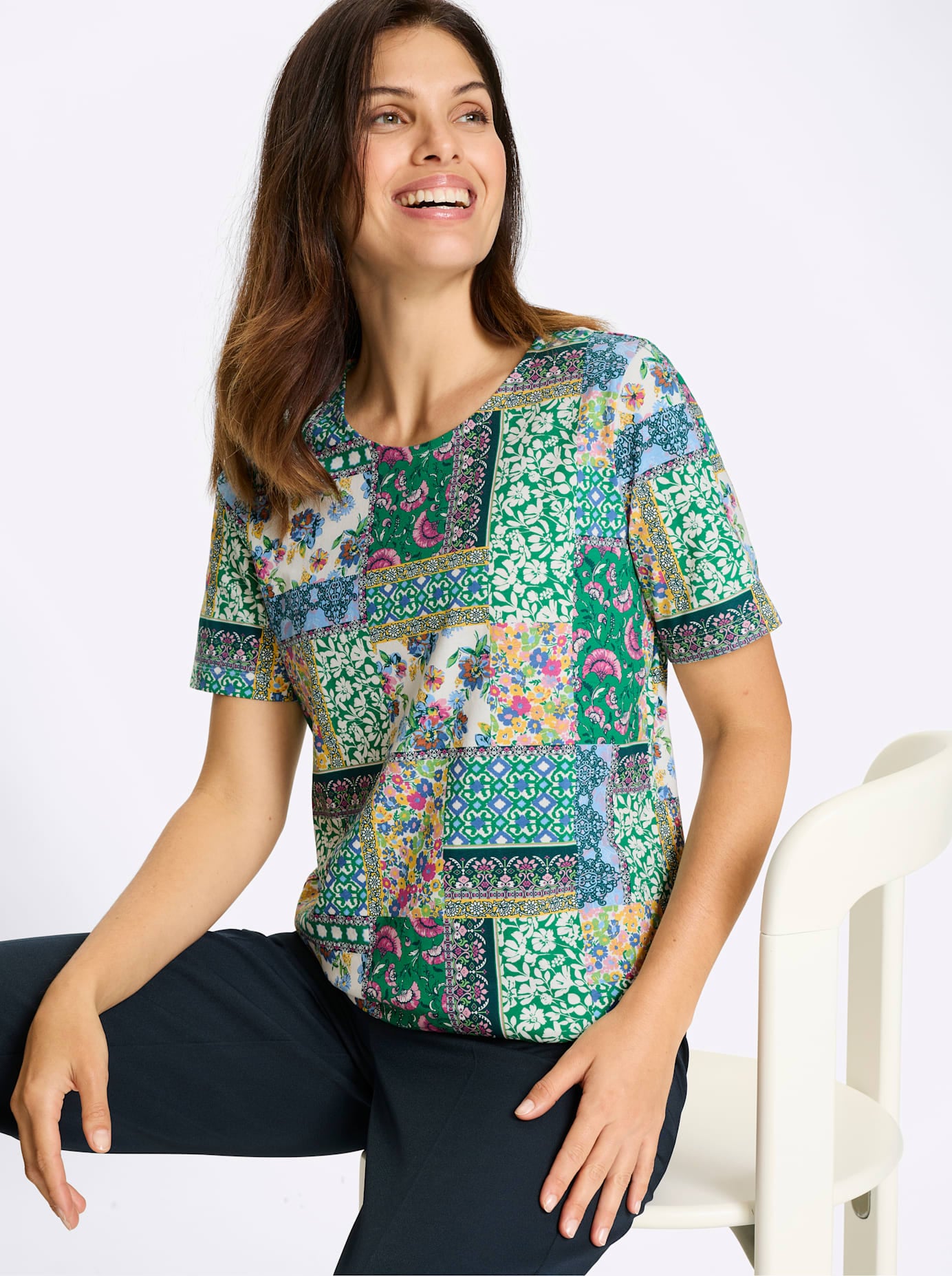 Classic Basics T-shirt imprimé »Kurzarm-Shirt« 1 pièces