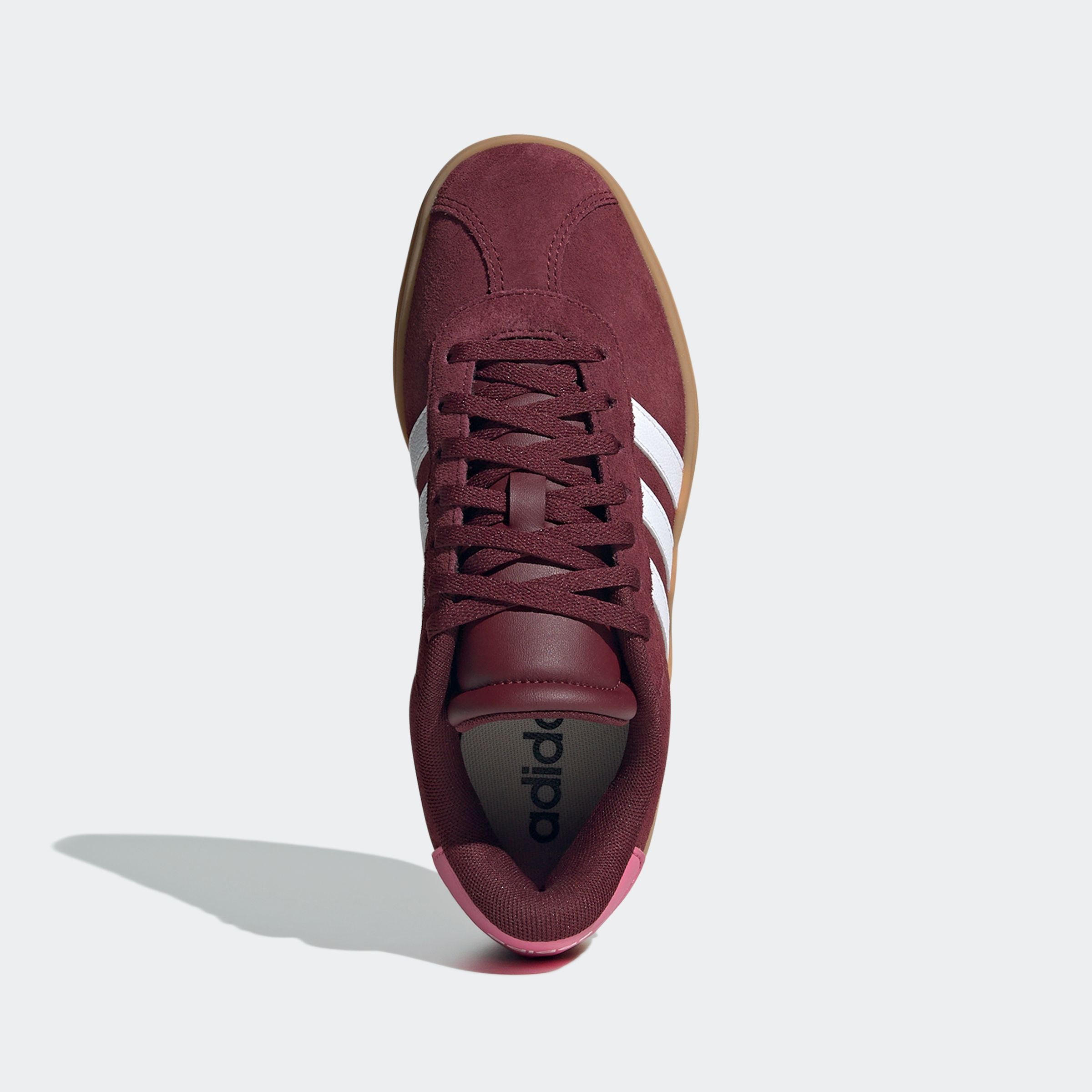 adidas Sportswear Plateausneaker »VL COURT BOLD LIFESTYLE KIDS«, Design auf den Spuren des adidas Gazelle Bold