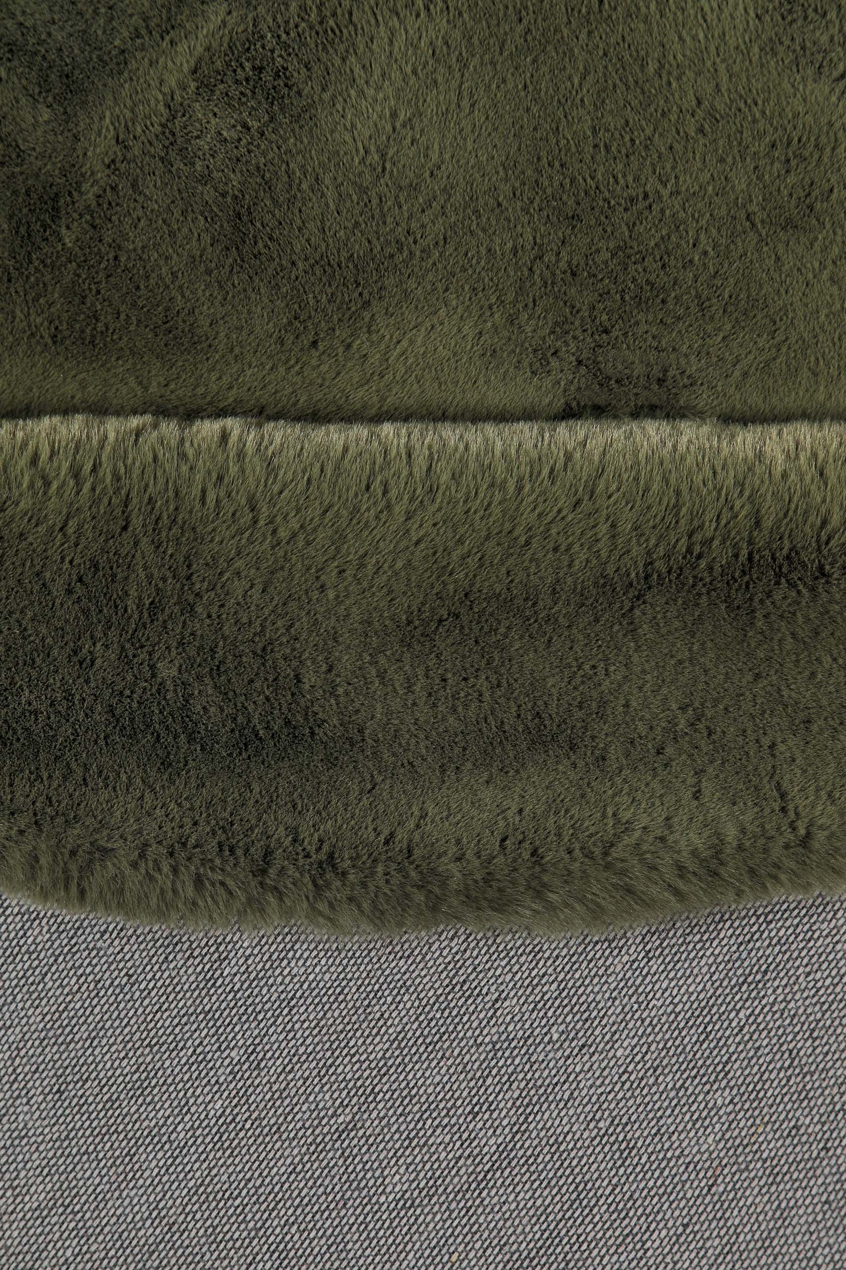 Esprit Hochflor-Teppich »Alice  ESP-4377  Kunstfell« rund 25 mm Höhe Kaninchenfell-Haptik, besonders weich und dicht, für alle Räume