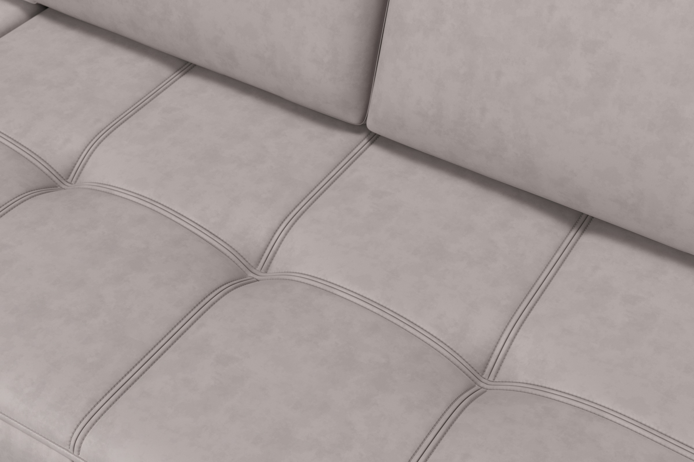 sit&more Ecksofa »Bendigo L-Form« inklusive Sitztiefenverstellung, Bodenfreiheit 15 cm, in 2 Fussfarben