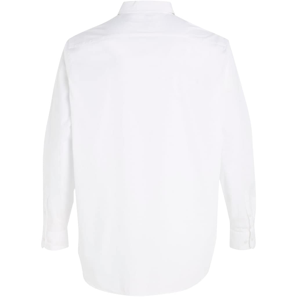 Calvin Klein Big&Tall Langarmhemd »BT_STRETCH POPLIN SLIM SHIRT«