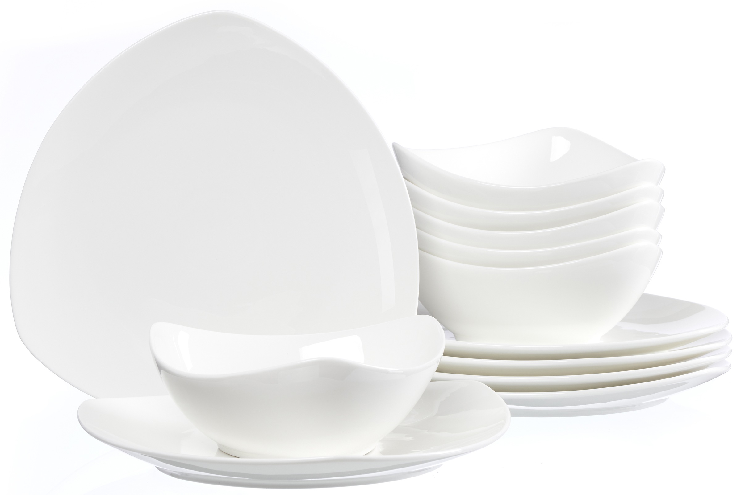 Image of Ritzenhoff & Breker Tafelservice »Triangolo«, (Set, 12 tlg.), Dreieck-Form bei Ackermann Versand Schweiz