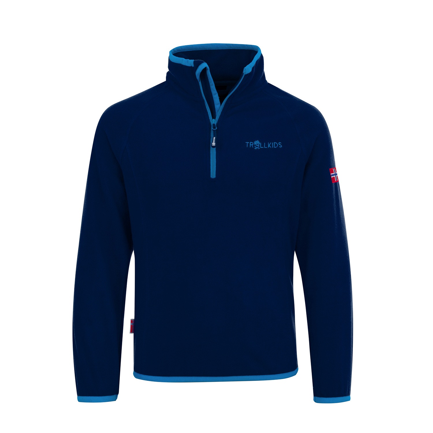 TROLLKIDS Strickfleece-Pullover »KIDS NORDLAND HALF ZIP«