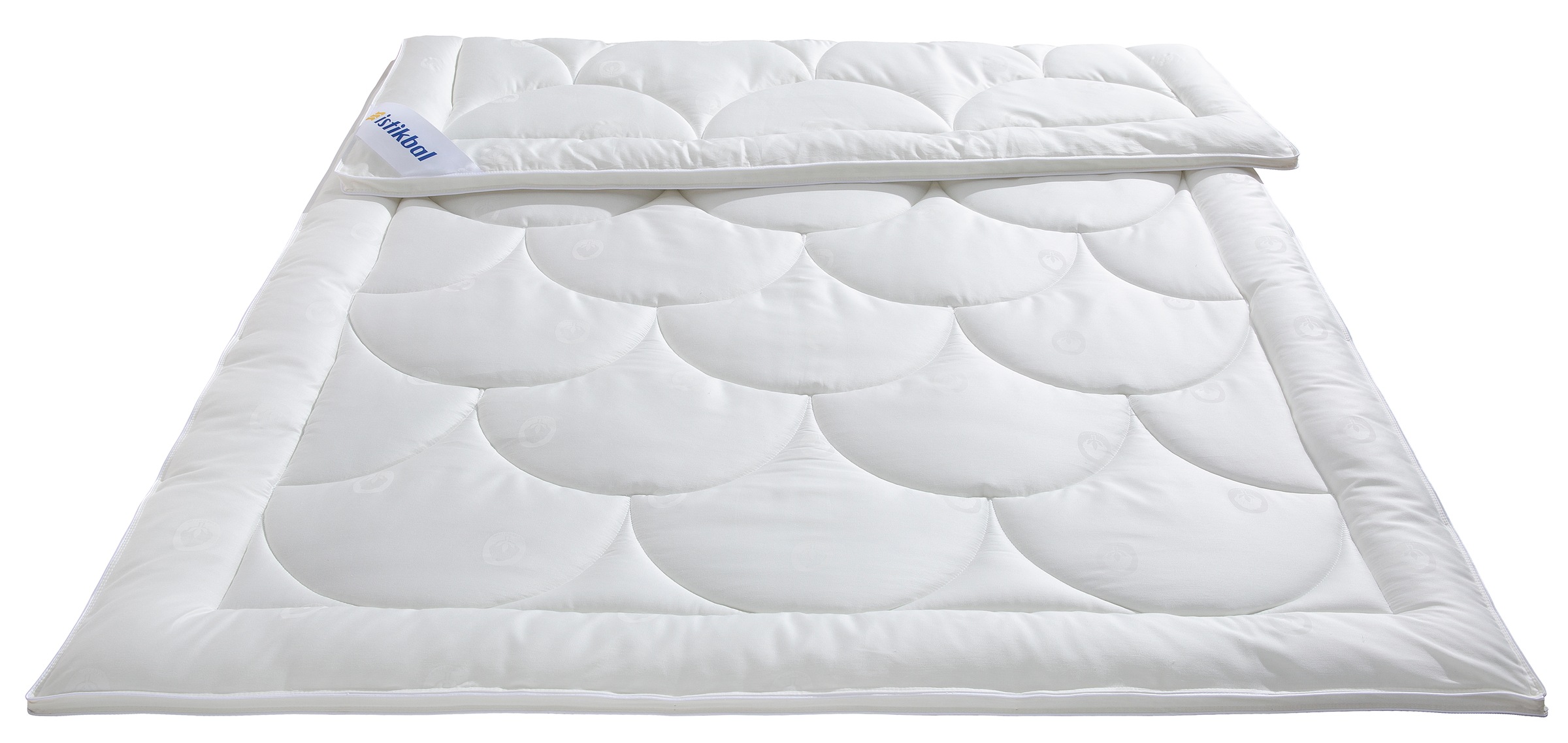 Image of İSTİKBAL Kunstfaserbettdecke »Pamuk«, normal, Füllung Polyester, Bezug Baumwolle, (1 St.), langlebige Markenqualität, sehr weich und flauschig - unterstützt Cotton made in Afrika bei Ackermann Versand Schweiz