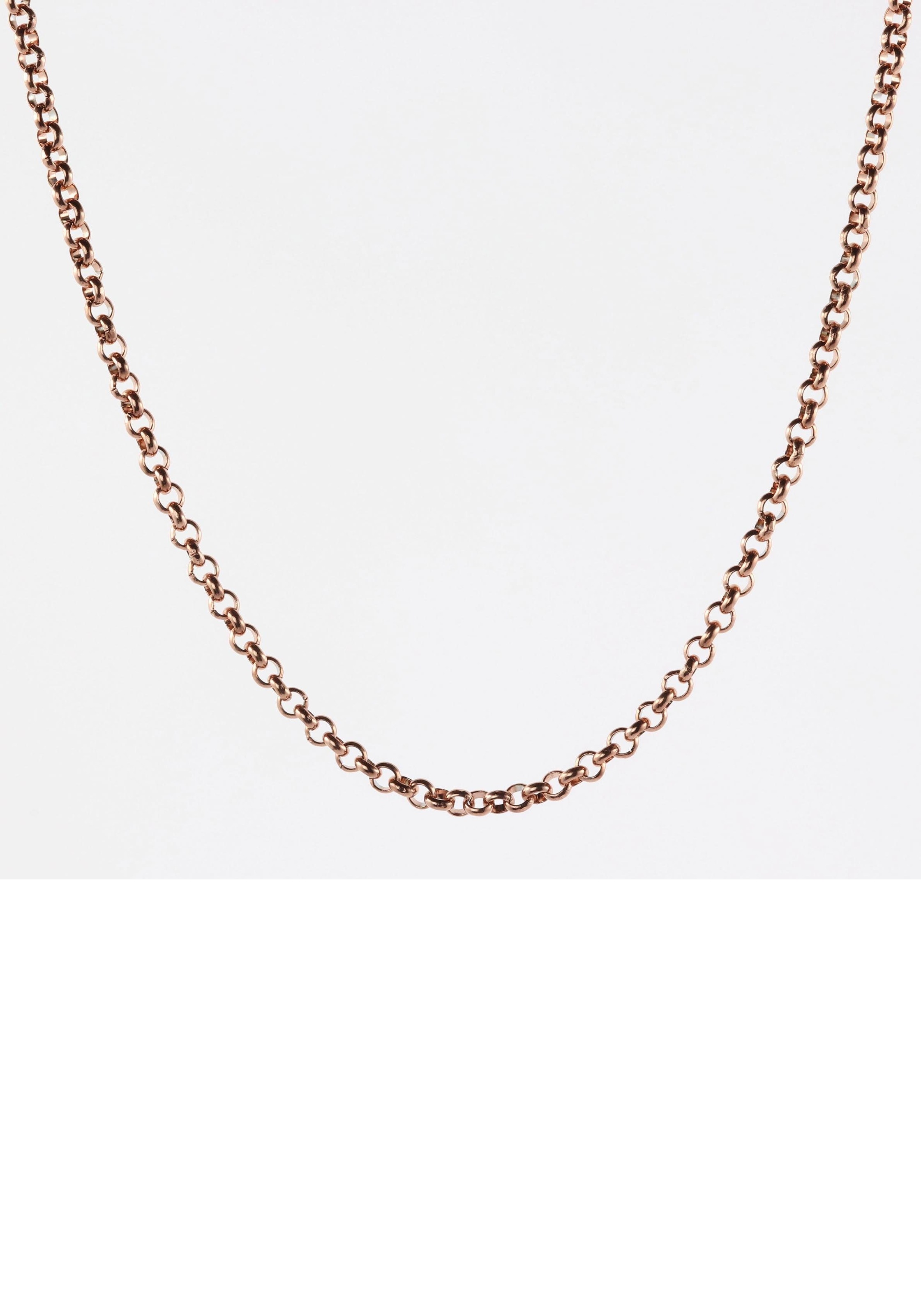 Image of Firetti Edelstahlkette »Erbskettengliederung, 2,4 mm breit, roségoldfarben«, Made in Germany bei Ackermann Versand Schweiz