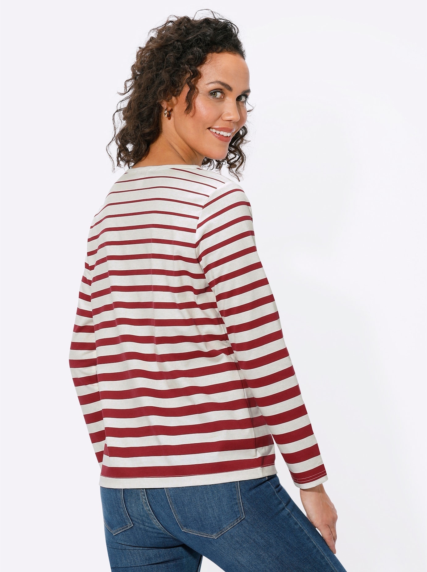 Casual Looks Print-Shirt »Ringelshirt«, (1 tlg.)