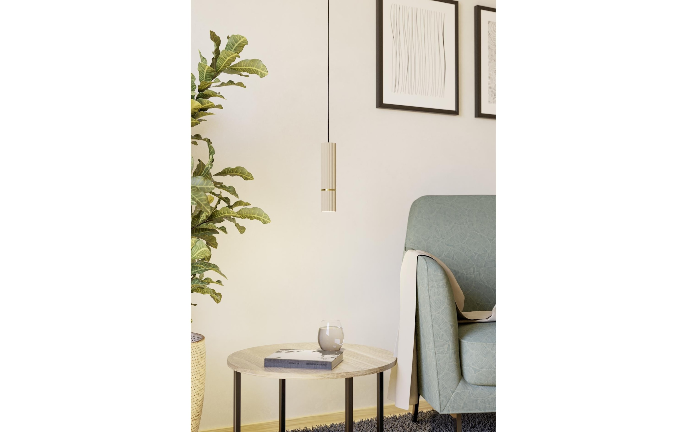 EGLO Pendelleuchte »CAMINIA GU10 1 x 4.7W« 1 Stk. Warmweiss