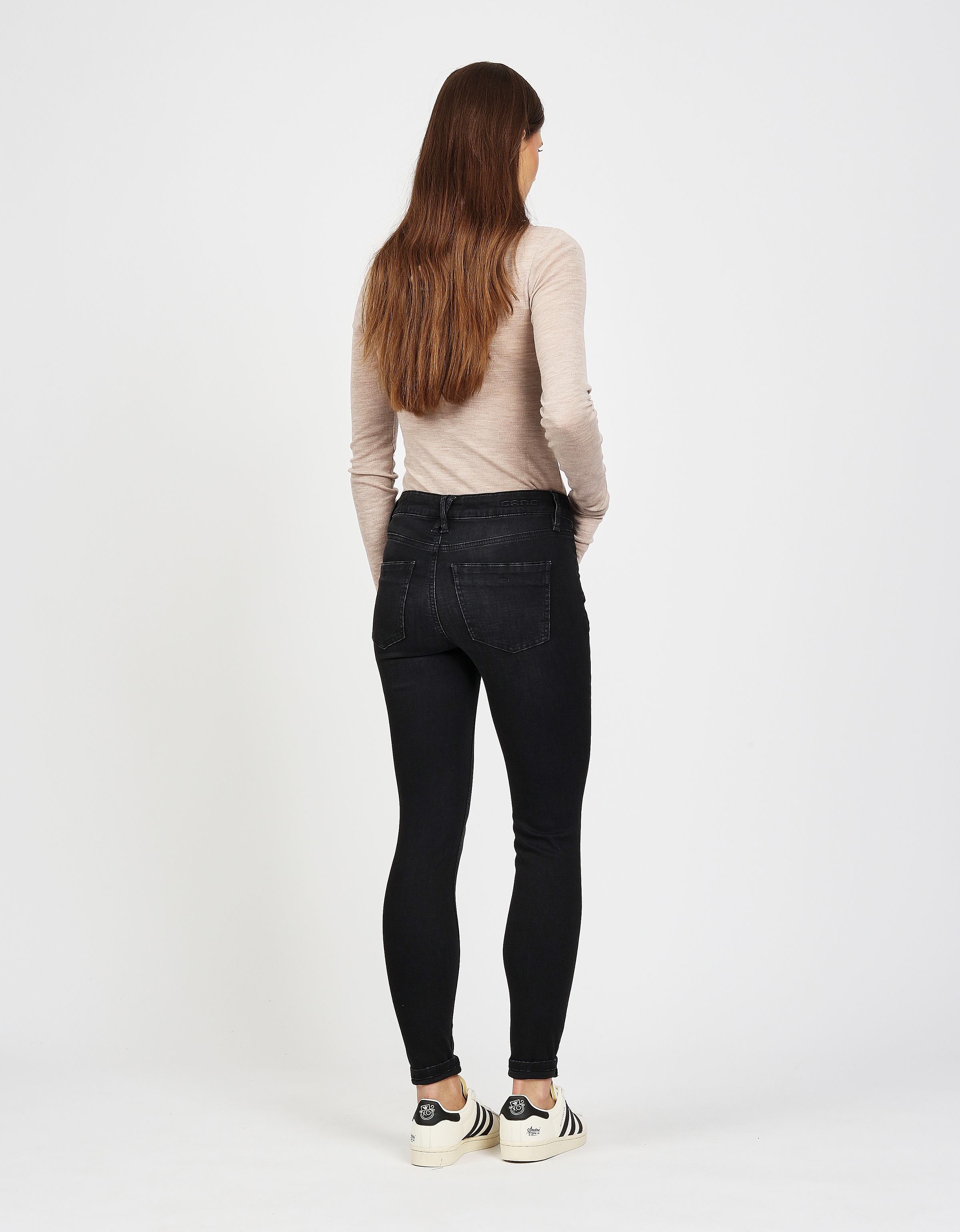 GANG Skinny-fit-Jeans »94LAYLA«, mit Used-Effekten