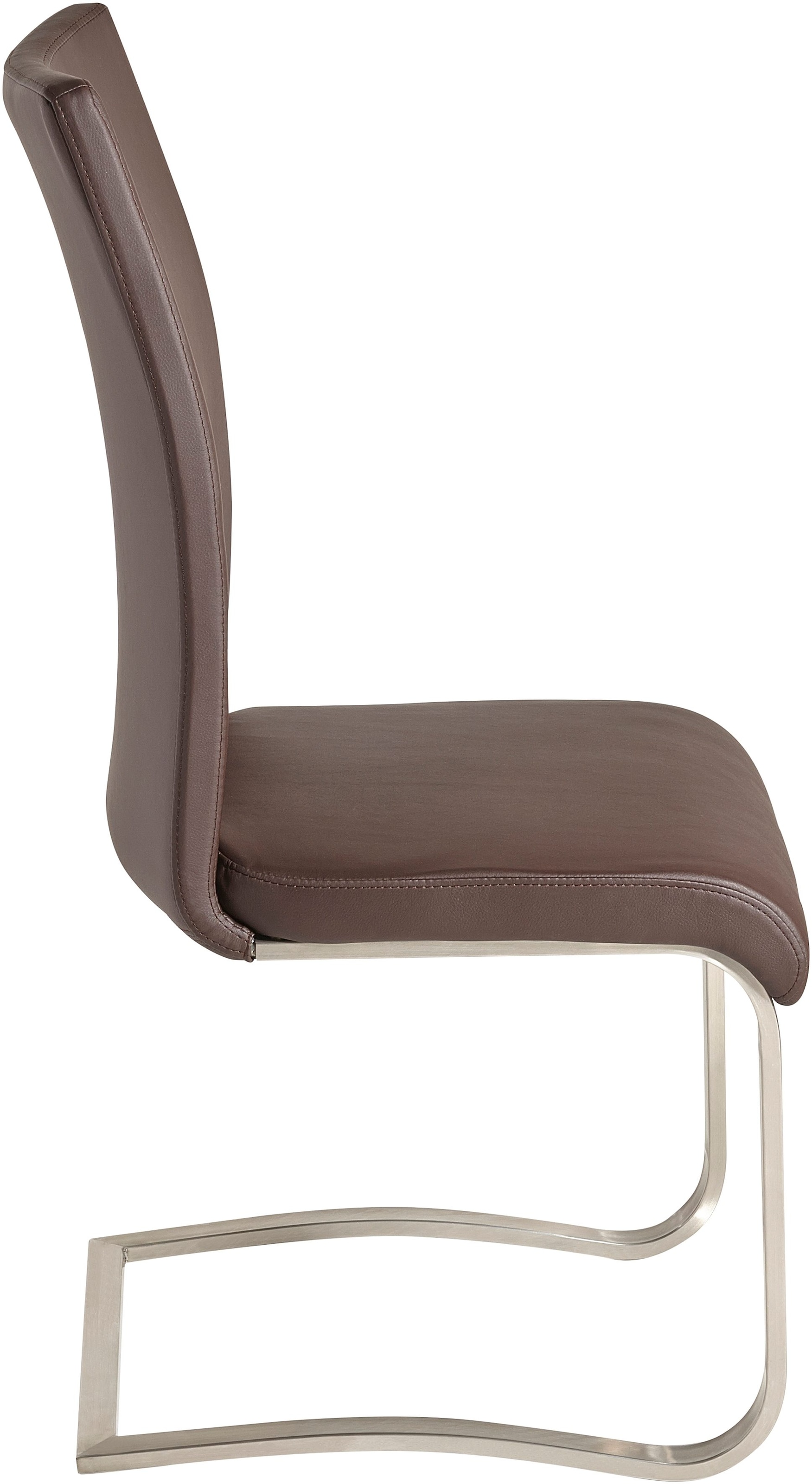 MCA furniture Freischwinger »Arco«, (Set), 6 St., Kunstleder, 2er-, 4er-, 6er-Set, Stuhl belastbar bis 130 Kg