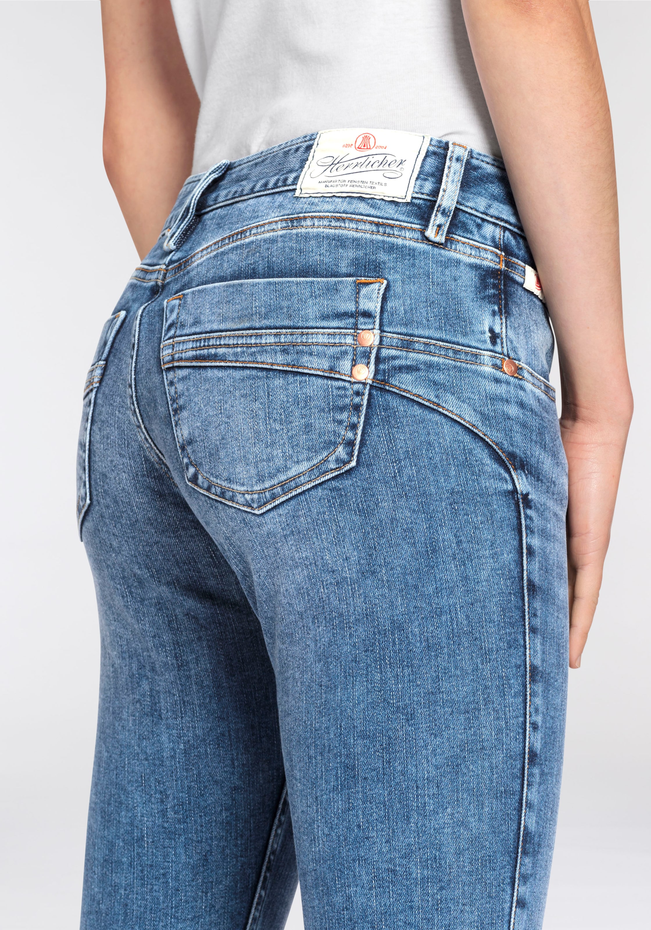 Herrlicher Slim-fit-Jeans »Slim Denim Light«