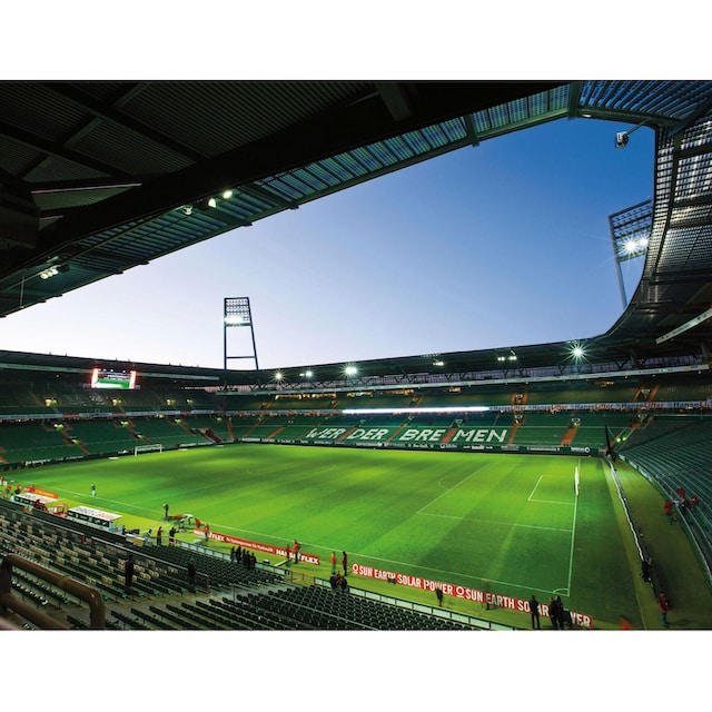 Wall-Art Fototapete »Werder Bremen - Weserstadion Innen« bequem kaufen