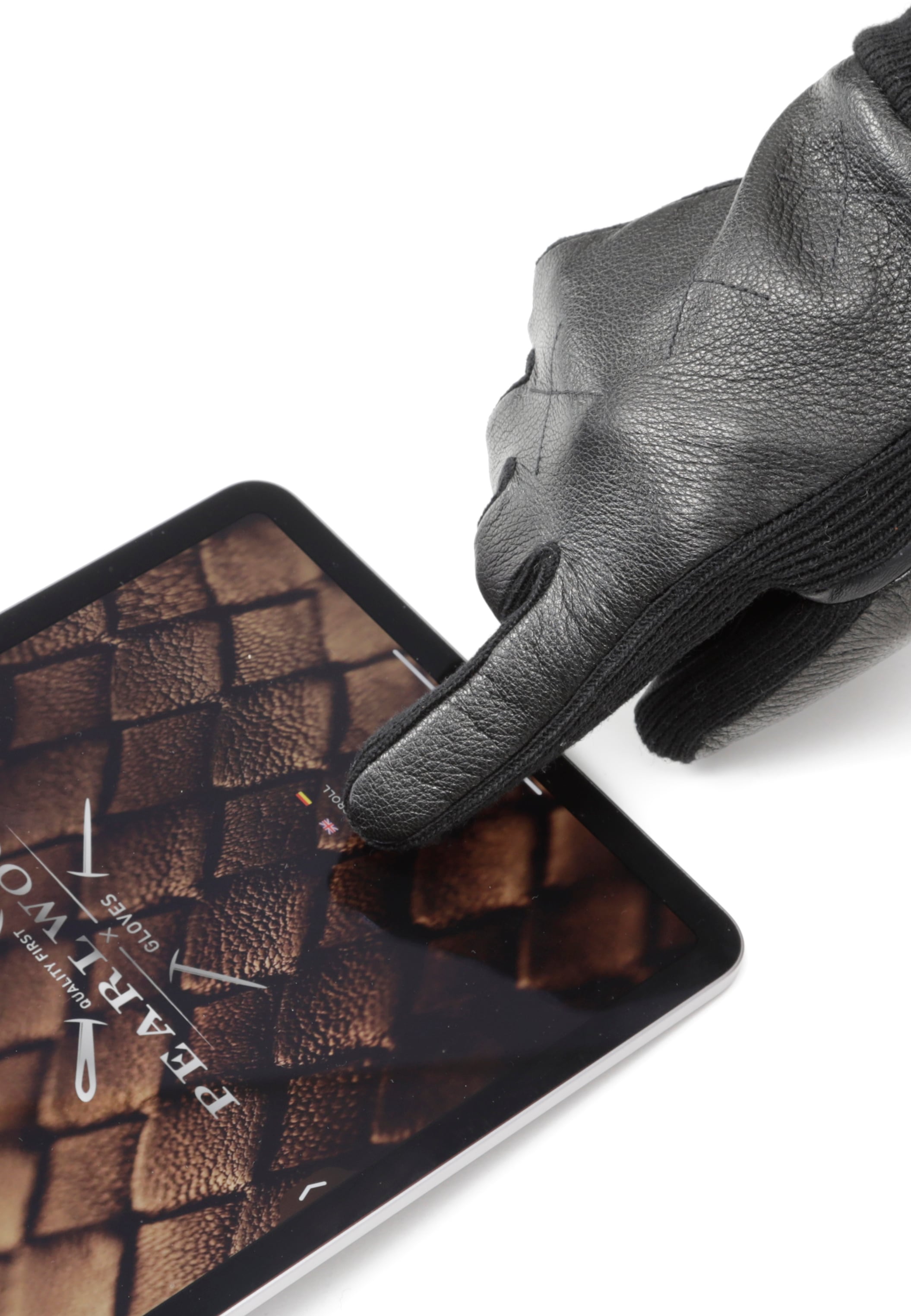 PEARLWOOD Gants tricotés »NICK« 1 Paar,  weiches Fleecefutter, Elastischer Strickbund