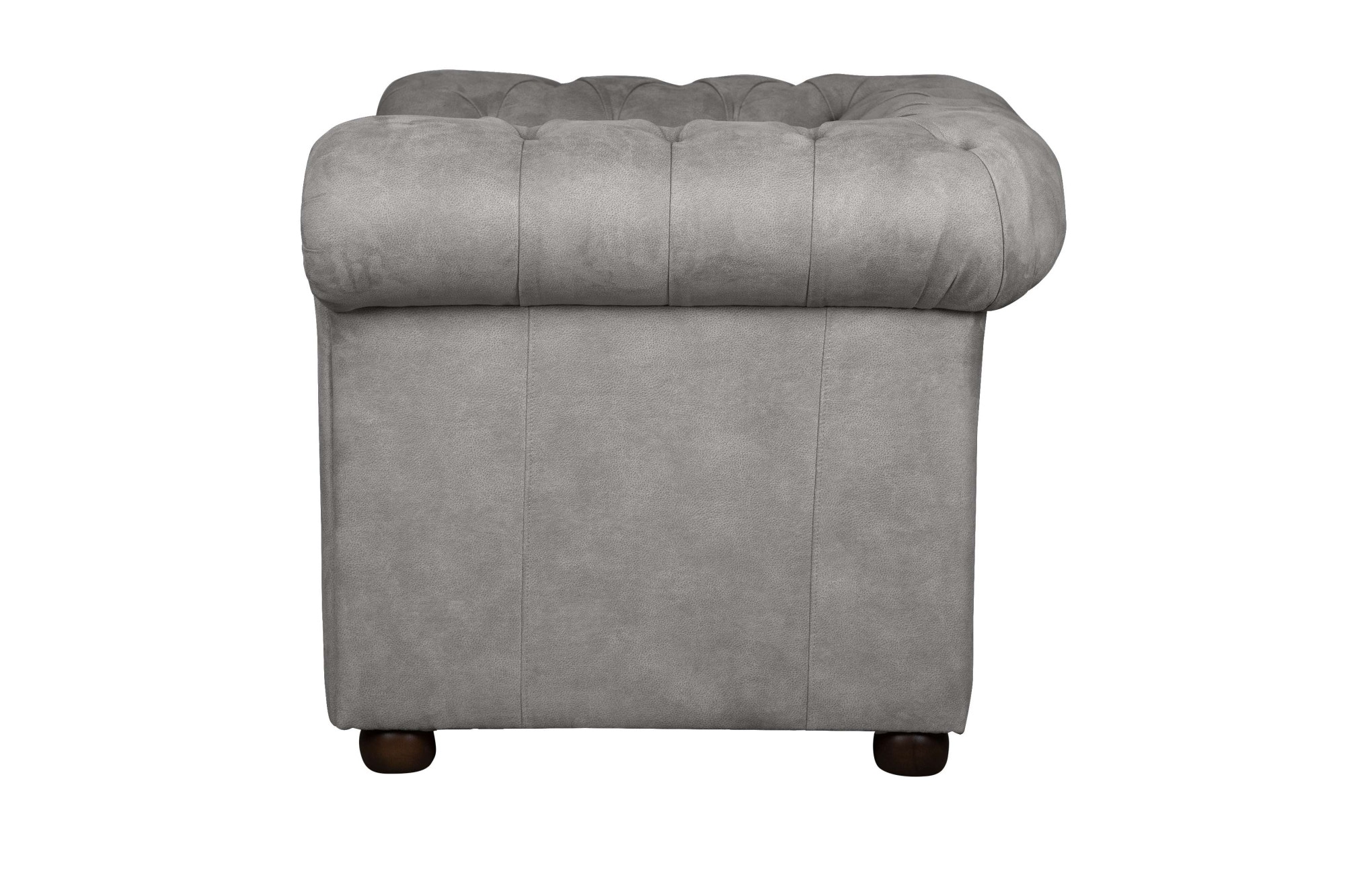 Home affaire Sessel »CHARENTE, Chesterfield, Wellenfederung, Masse B/T/H: 105/89/74 cm«, mit edler Knopfheftung und typischen Armlehnen