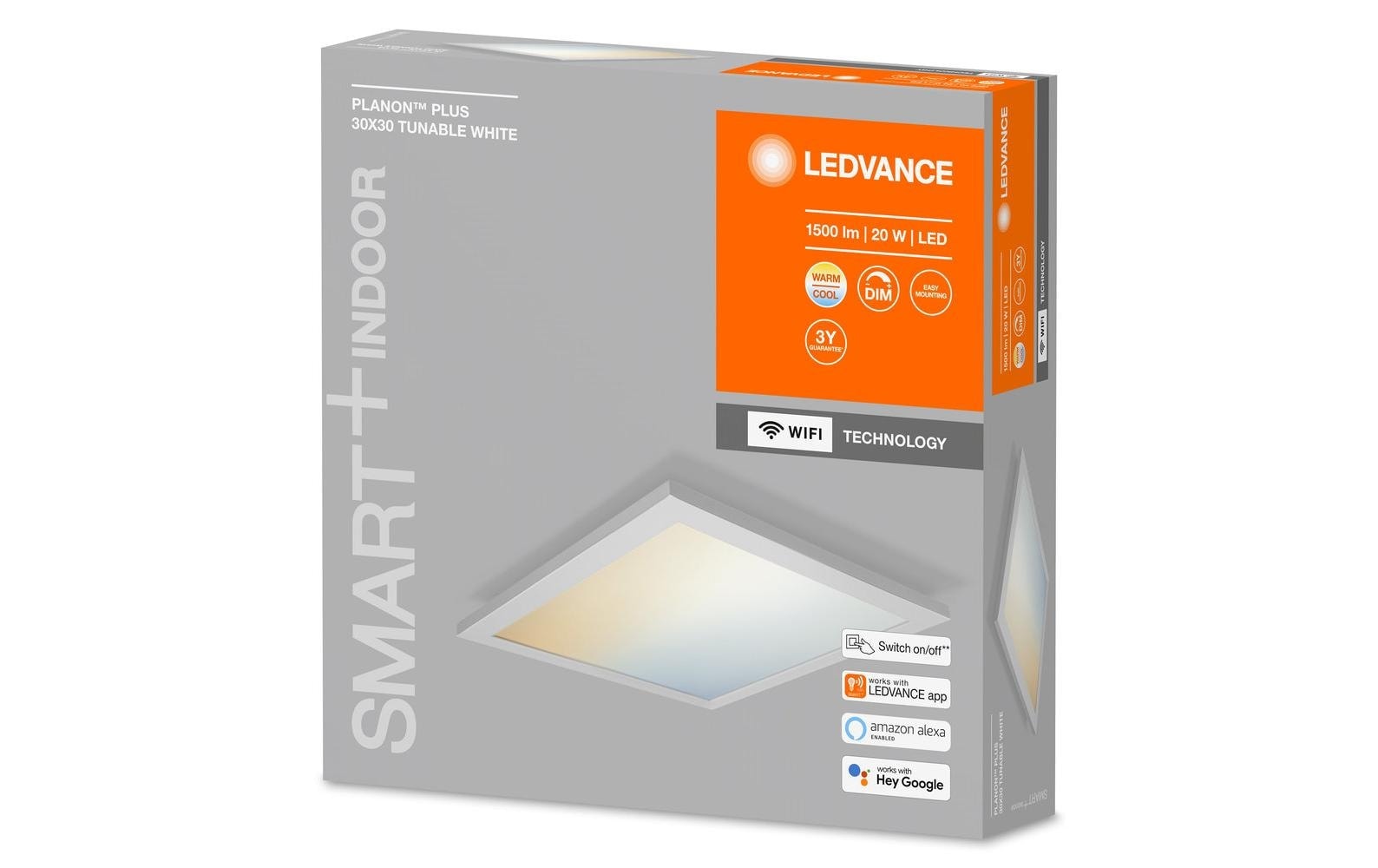   LED Deckenleuchte »SMART+ WiFi Planon Plus, 30 x 30 cm, 20W« Kaltweiss | Neutralweiss | Tageslichtweiss | Warmweiss