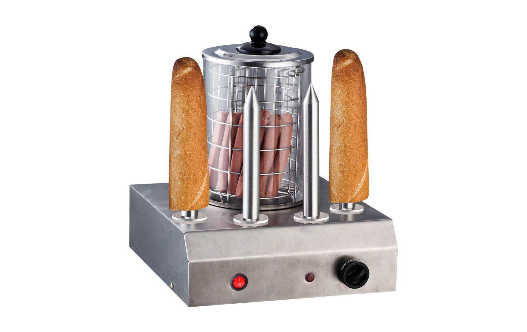 Kibernetik Hotdog-Maker »Weber HD104«, 600 W, mit 4 Spiessen