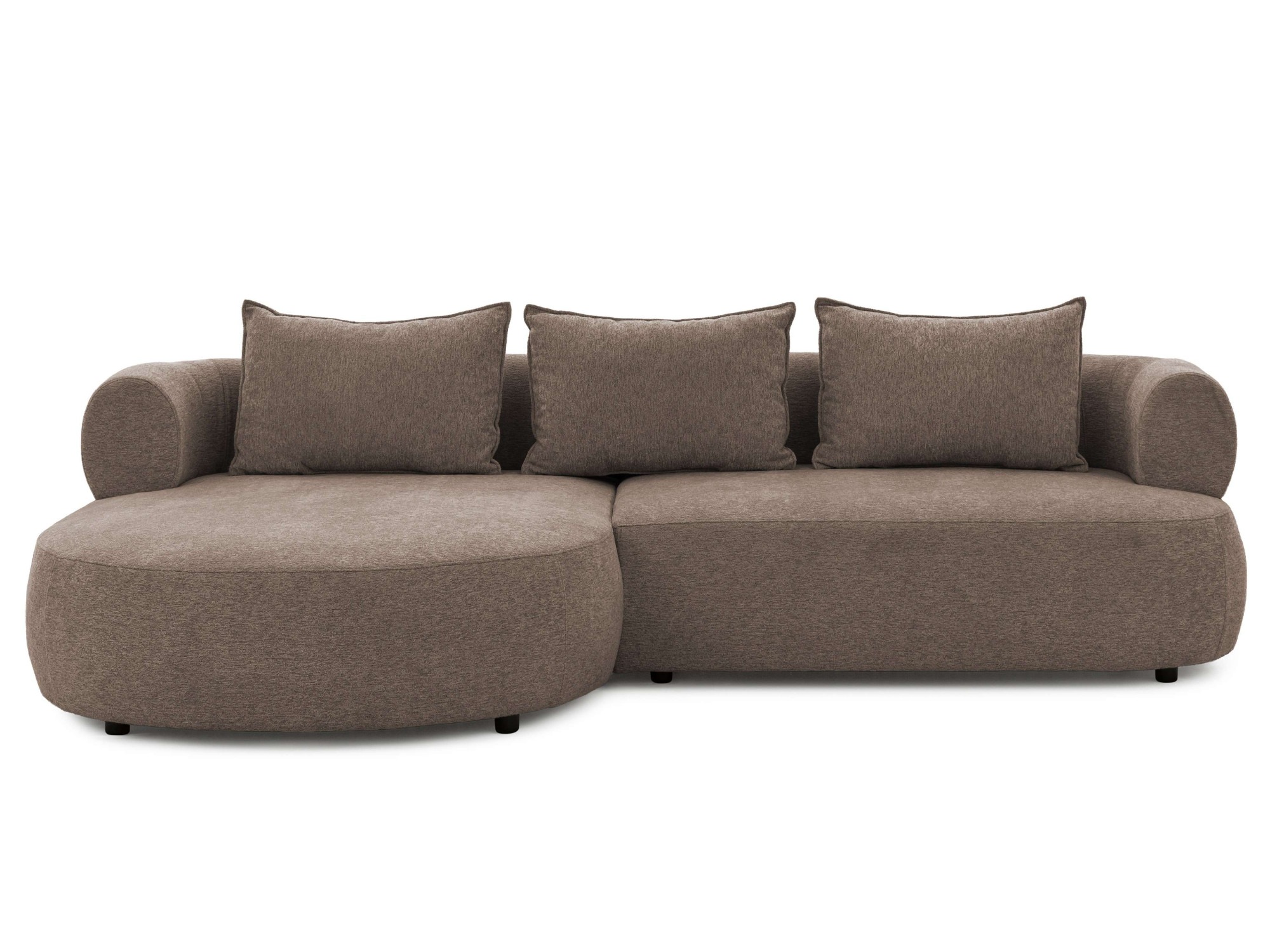 Home affaire Ecksofa »LUSSAC L-Form Design-Sofa mit Zierkissen, Masse B/T/H: 257/159/78 cm« hoher Sitzkomfort und modernes Design, Sofa ohne Bettfunktion